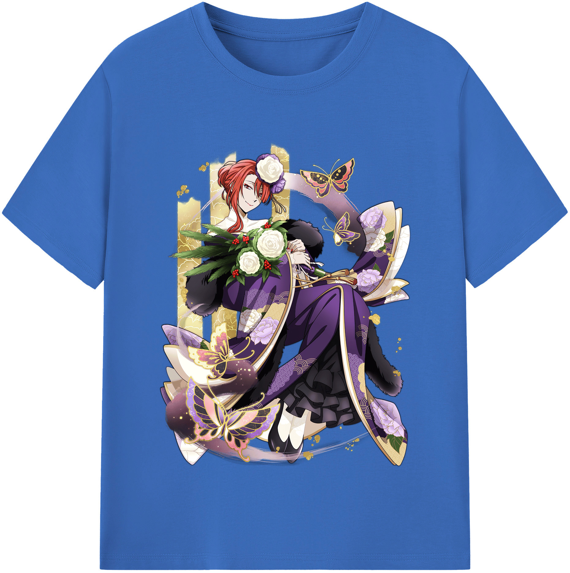 （画像用） 文豪ストレイドッグス Bungo Stray Dogs 綿100％半袖Tシャツ（フロントプリント）