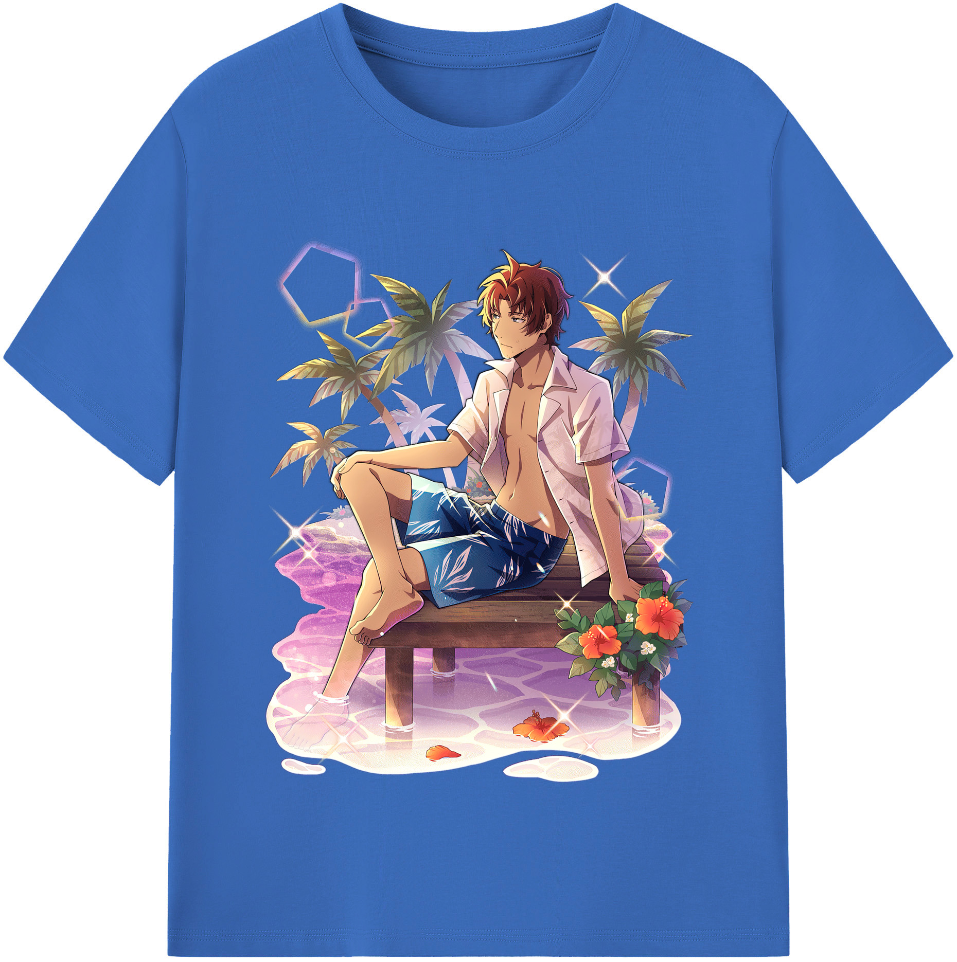 （画像用） 文豪ストレイドッグス Bungo Stray Dogs 綿100％半袖Tシャツ（フロントプリント）