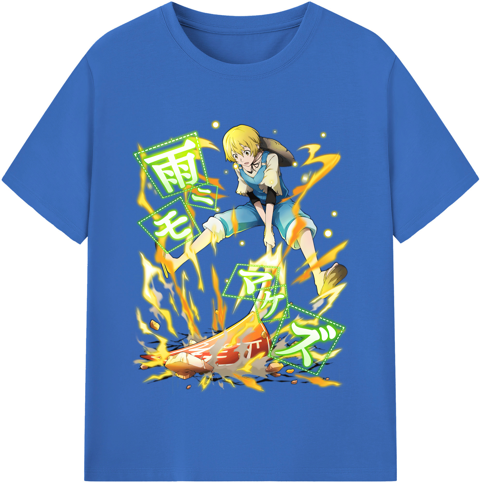（画像用） 文豪ストレイドッグス Bungo Stray Dogs 綿100％半袖Tシャツ（フロントプリント）