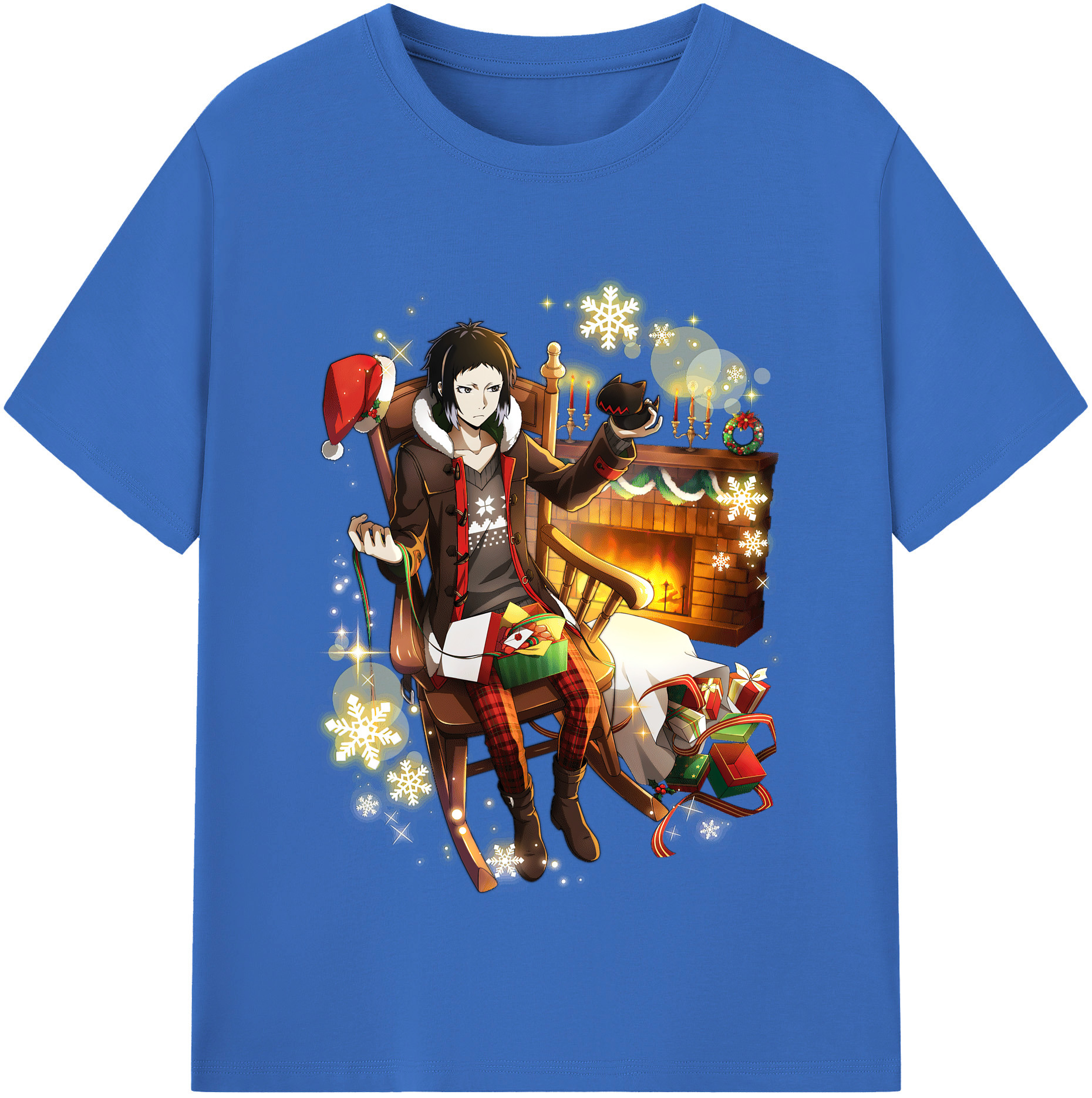 （画像用） 文豪ストレイドッグス Bungo Stray Dogs 綿100％半袖Tシャツ（フロントプリント）