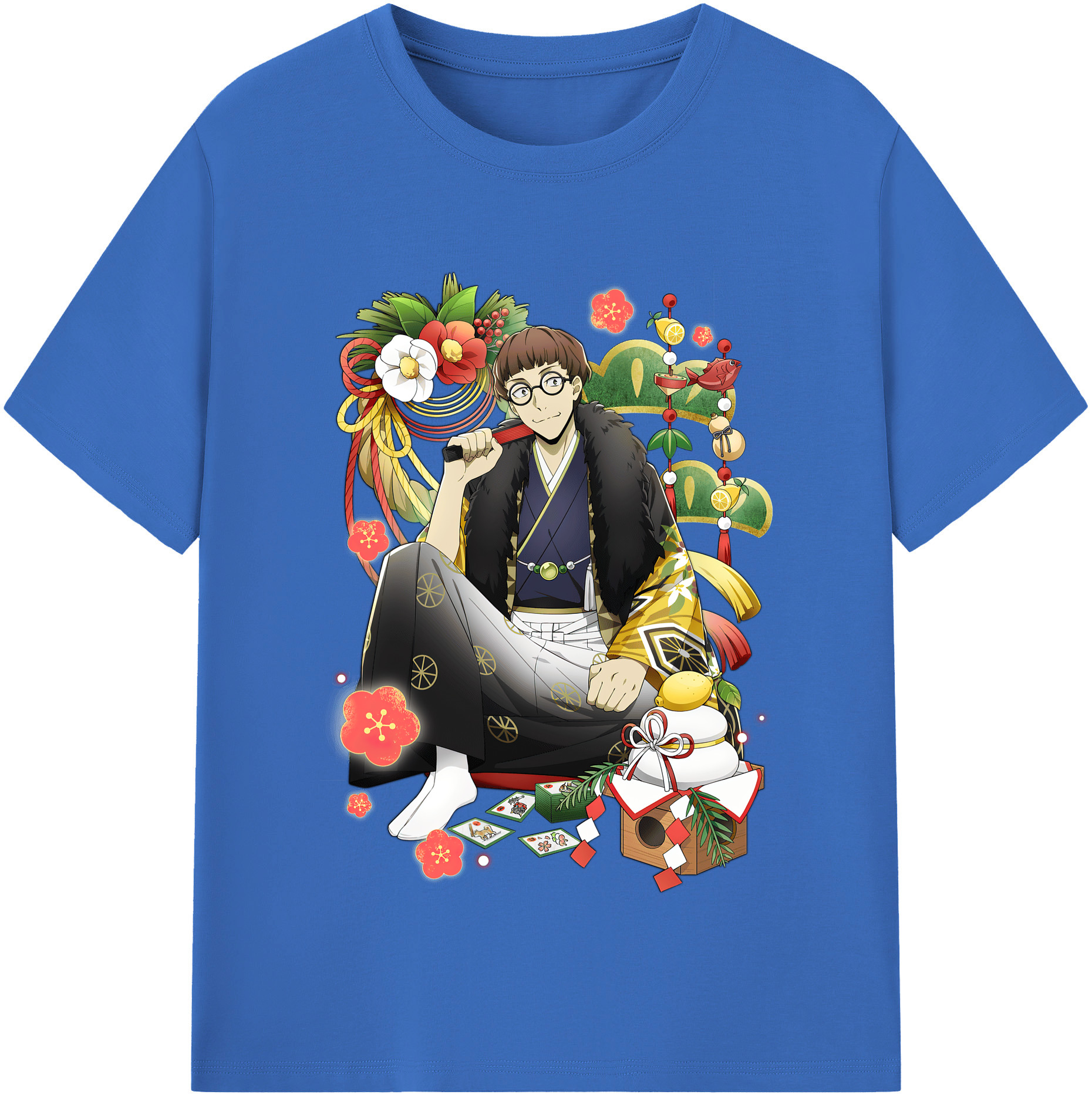 （画像用） 文豪ストレイドッグス Bungo Stray Dogs 綿100％半袖Tシャツ（フロントプリント）