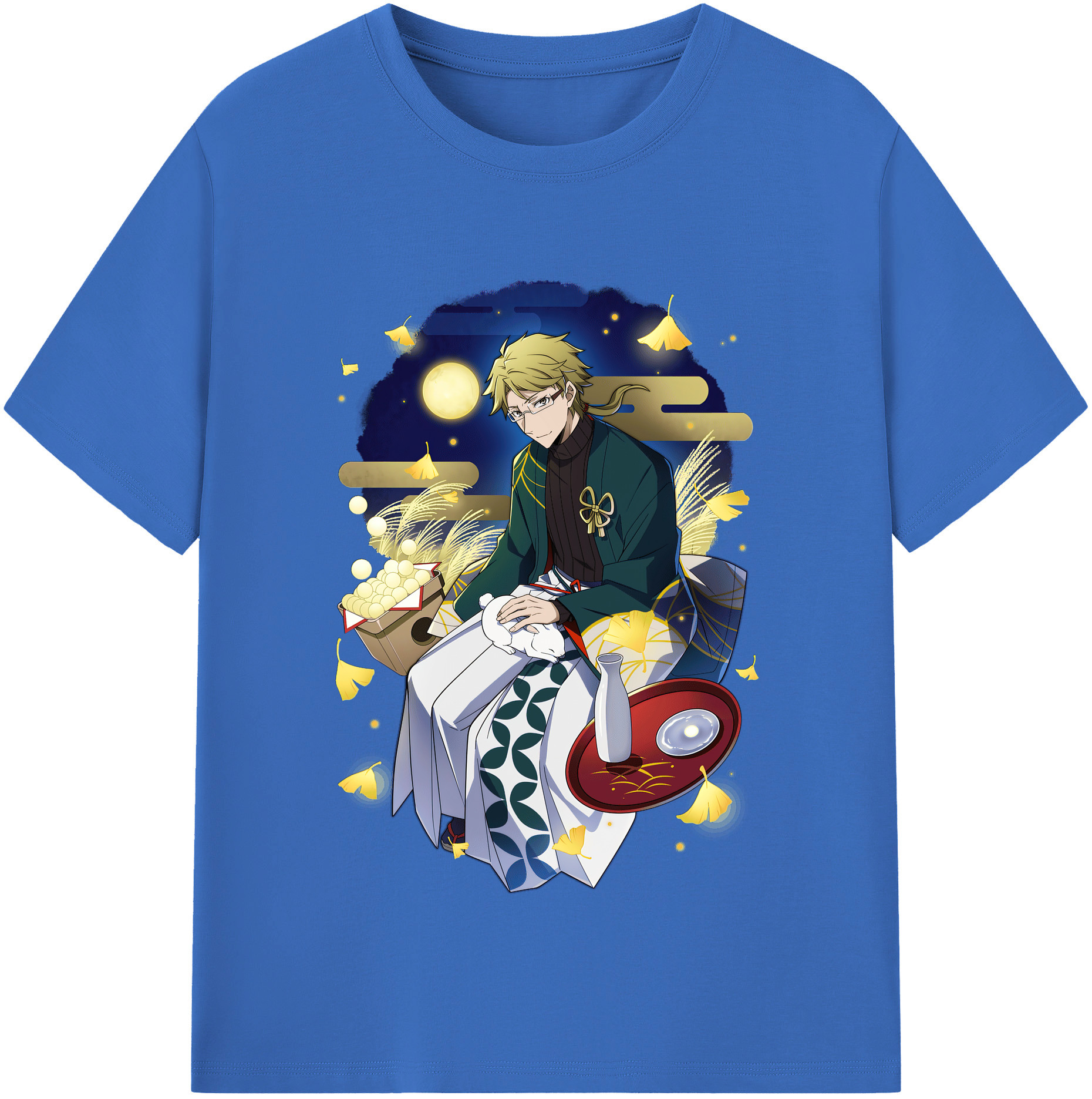 （画像用） 文豪ストレイドッグス Bungo Stray Dogs 綿100％半袖Tシャツ（フロントプリント）