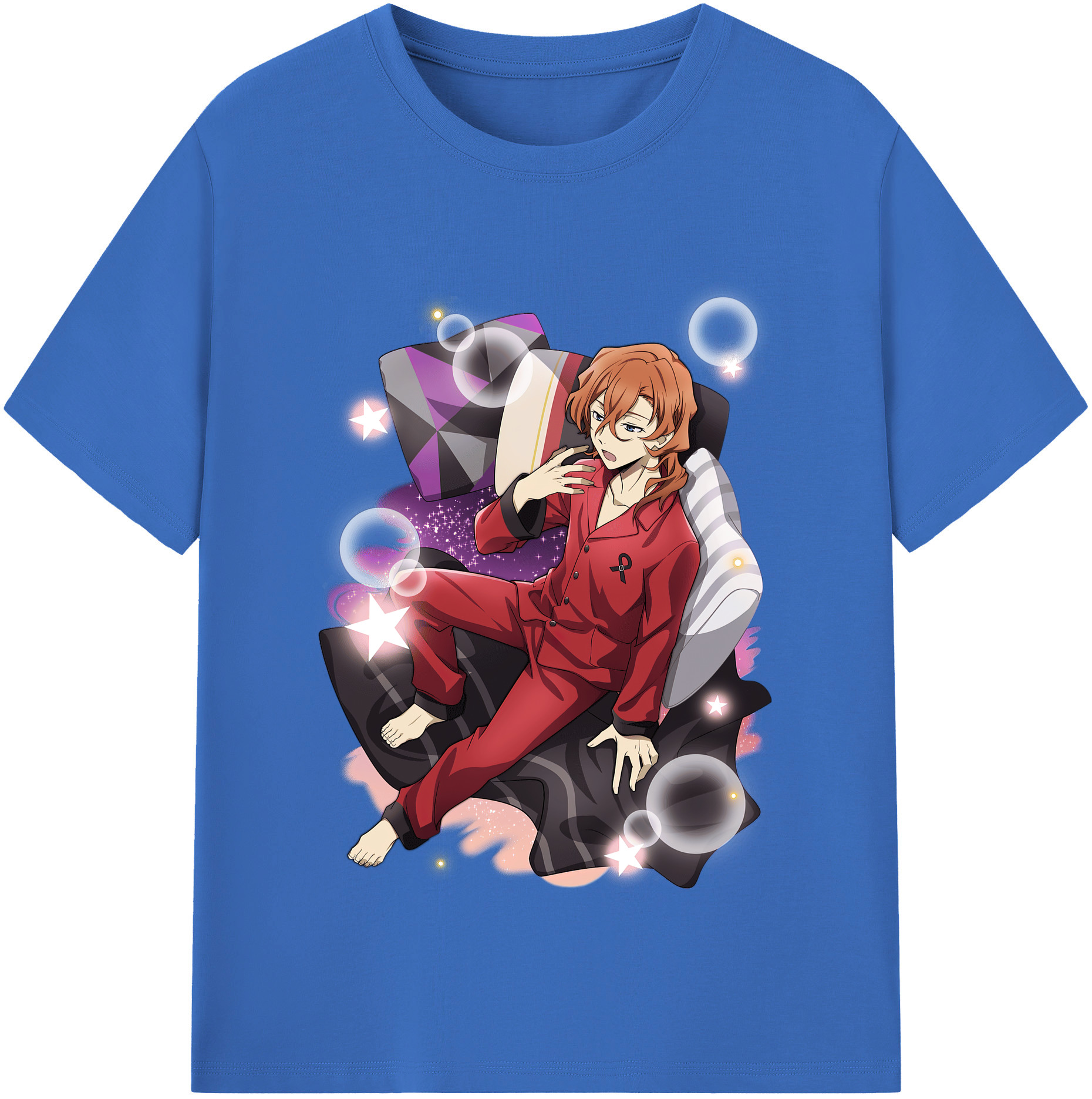 （画像用） 文豪ストレイドッグス Bungo Stray Dogs 綿100％半袖Tシャツ（フロントプリント）