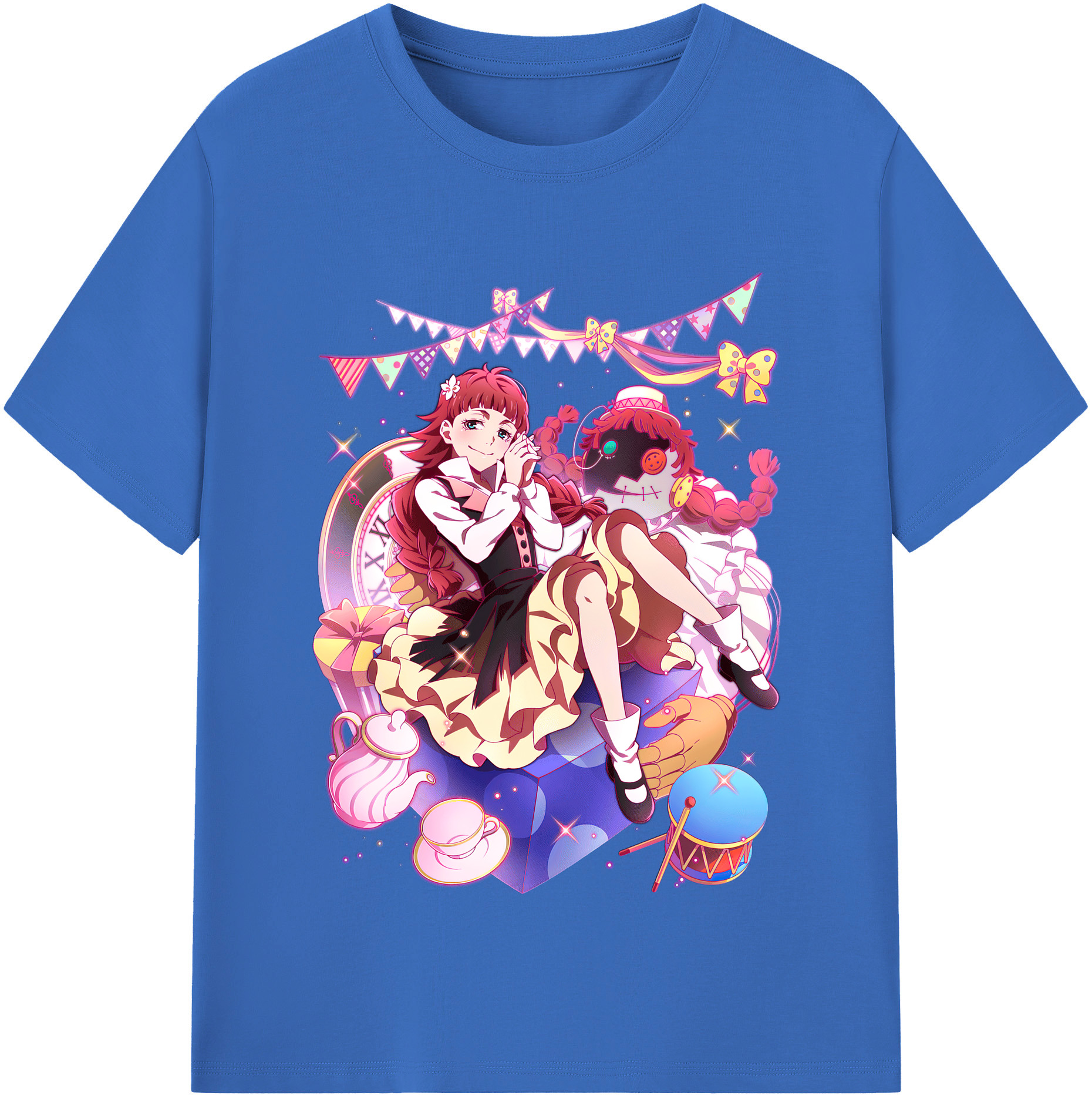 （画像用） 文豪ストレイドッグス Bungo Stray Dogs 綿100％半袖Tシャツ（フロントプリント）