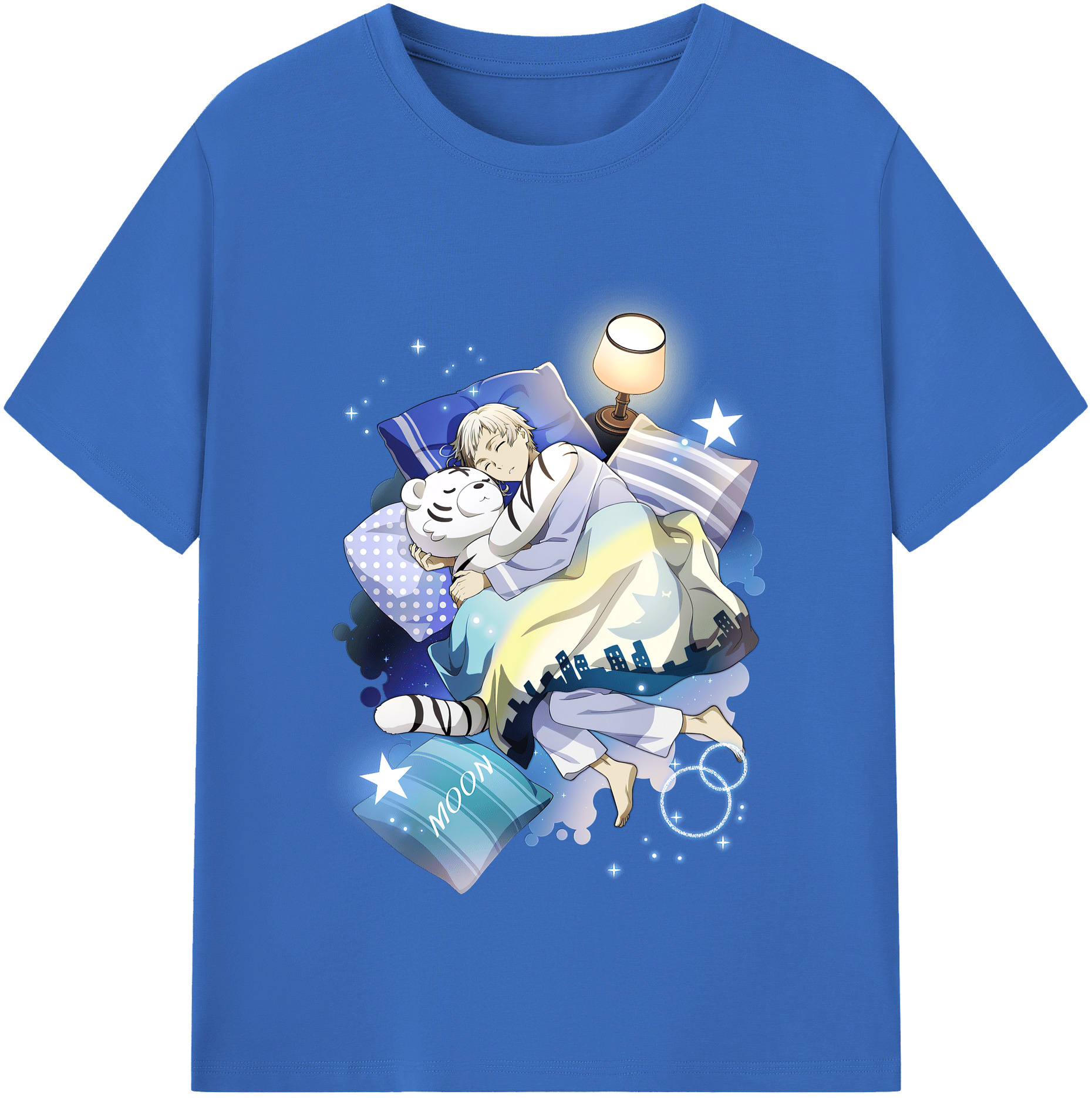 （画像用） 文豪ストレイドッグス Bungo Stray Dogs 綿100％半袖Tシャツ（フロントプリント）