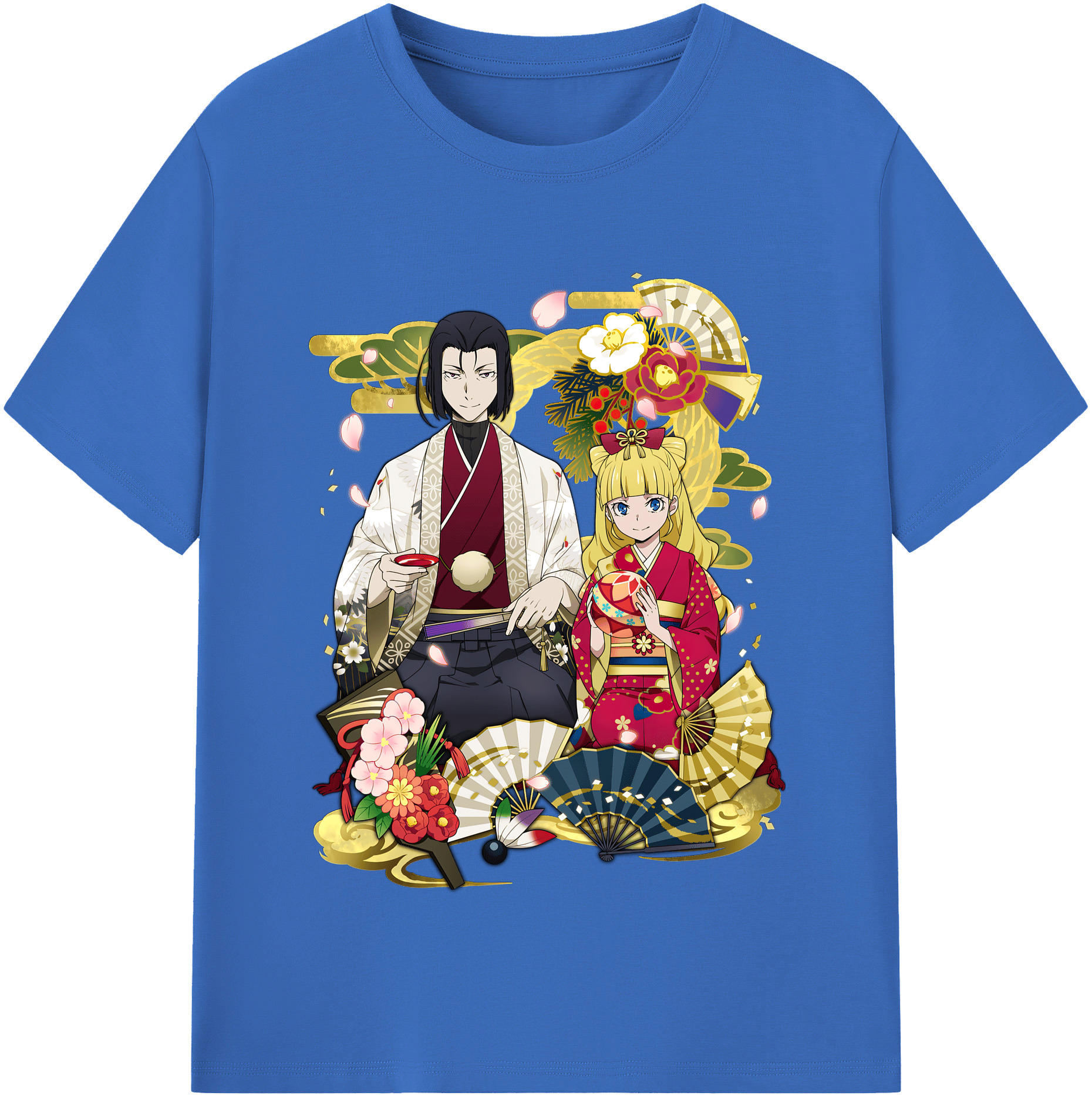 （画像用） 文豪ストレイドッグス Bungo Stray Dogs 綿100％半袖Tシャツ（フロントプリント）