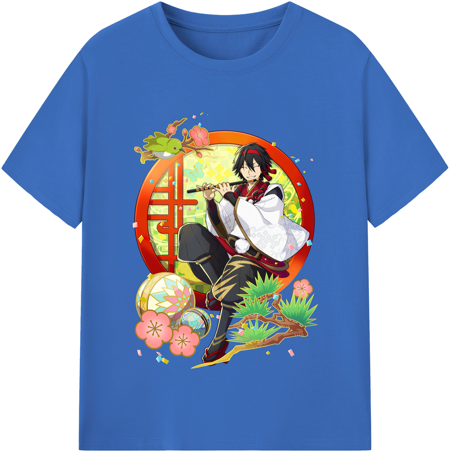 （画像用） 文豪ストレイドッグス Bungo Stray Dogs 綿100％半袖Tシャツ（フロントプリント）