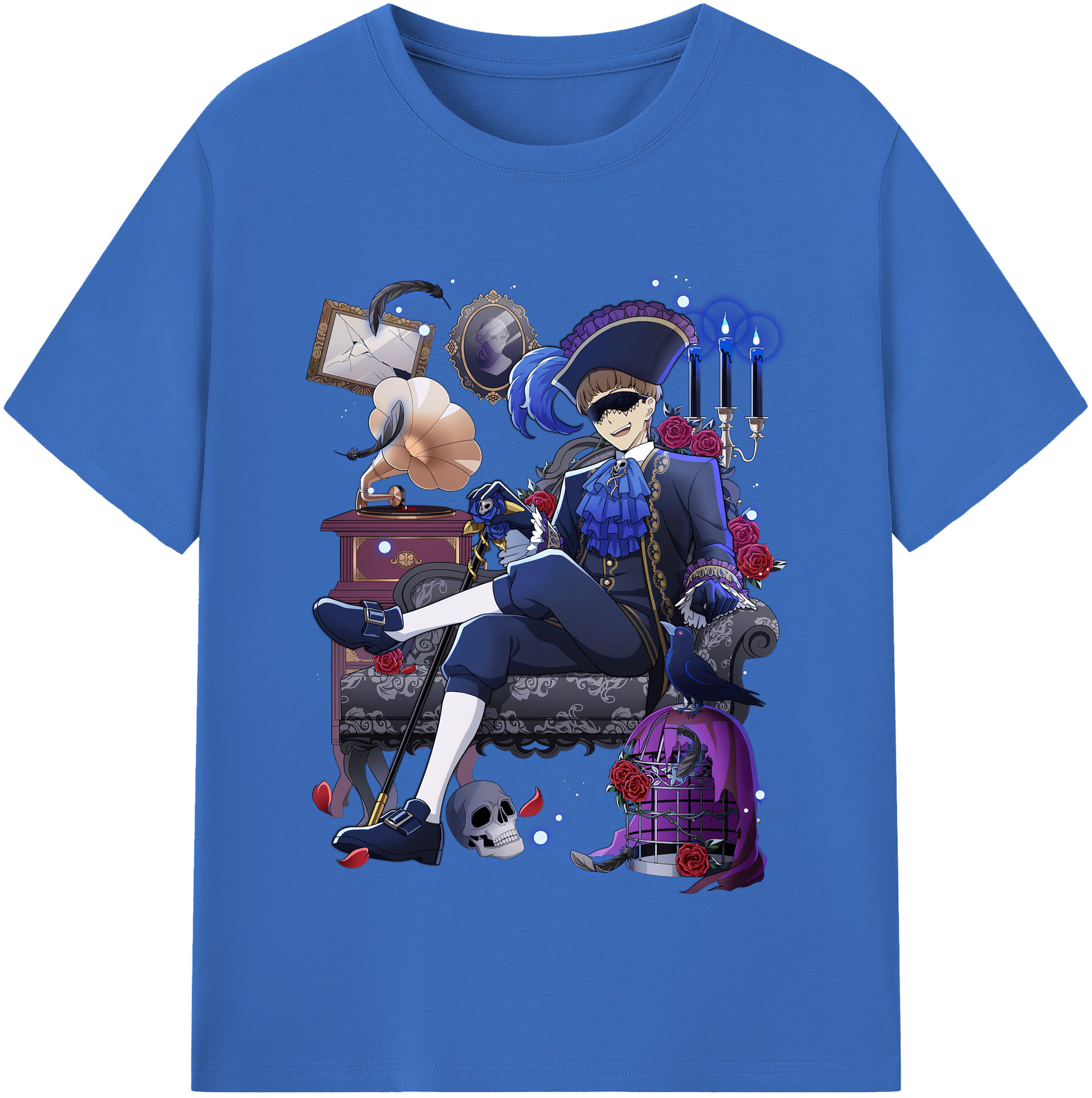 （画像用） 文豪ストレイドッグス Bungo Stray Dogs 綿100％半袖Tシャツ（フロントプリント）