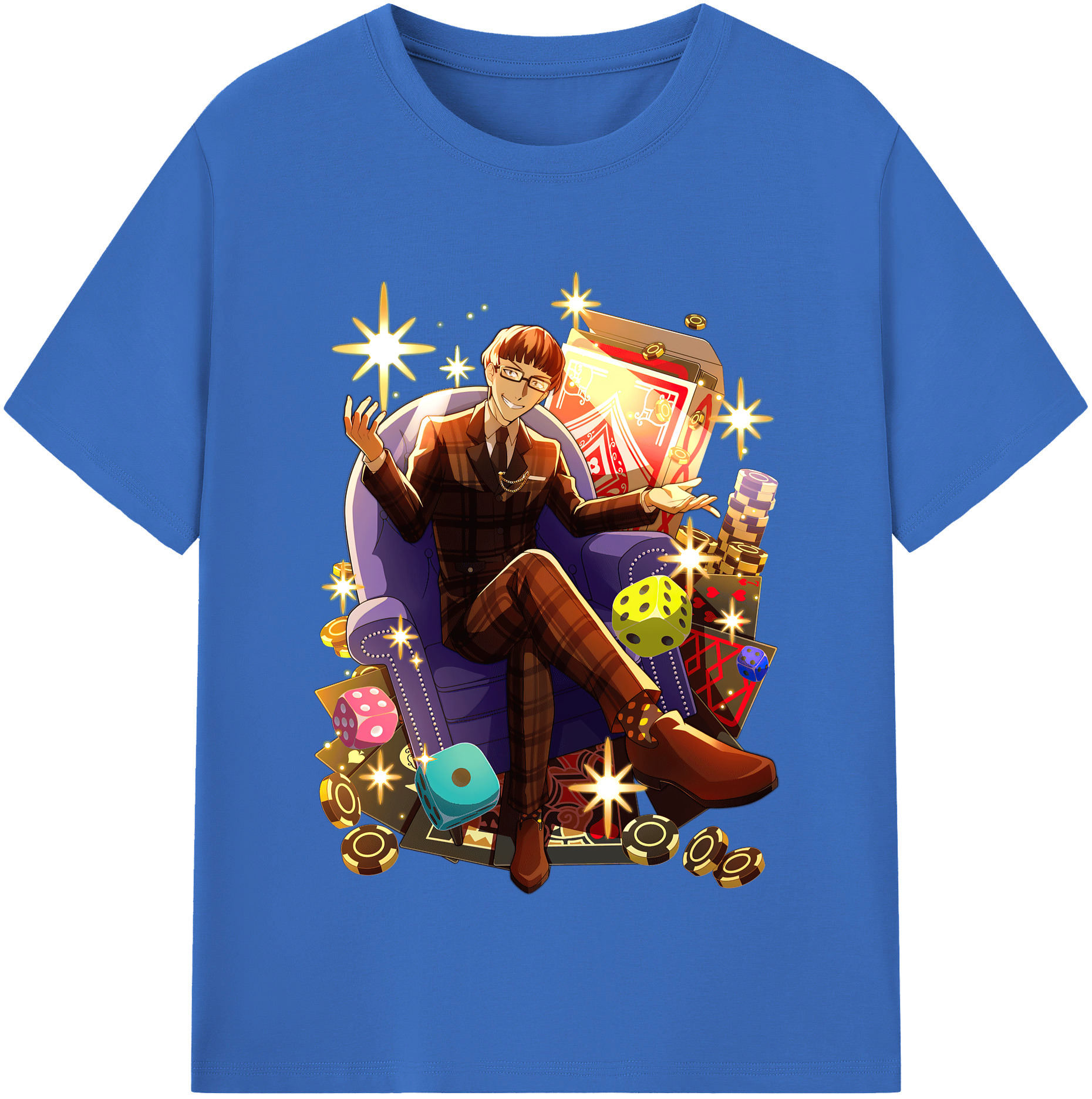 （画像用） 文豪ストレイドッグス Bungo Stray Dogs 綿100％半袖Tシャツ（フロントプリント）