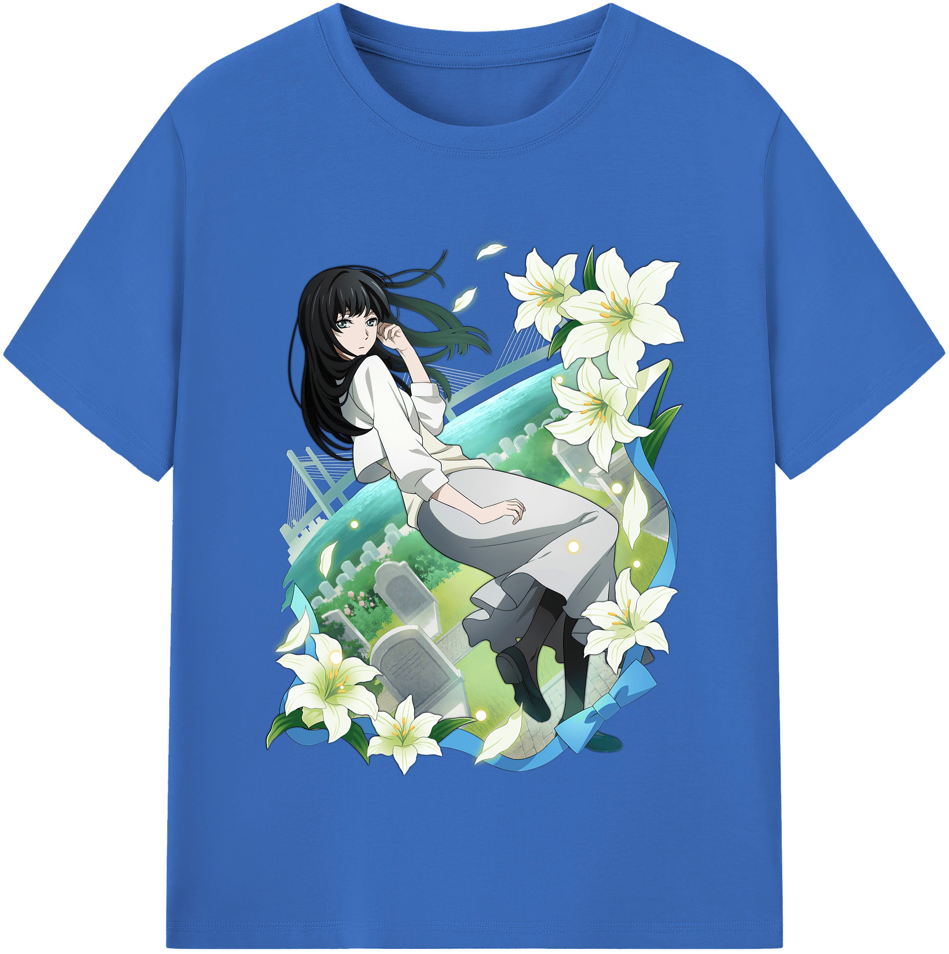 （画像用） 文豪ストレイドッグス Bungo Stray Dogs 綿100％半袖Tシャツ（フロントプリント）