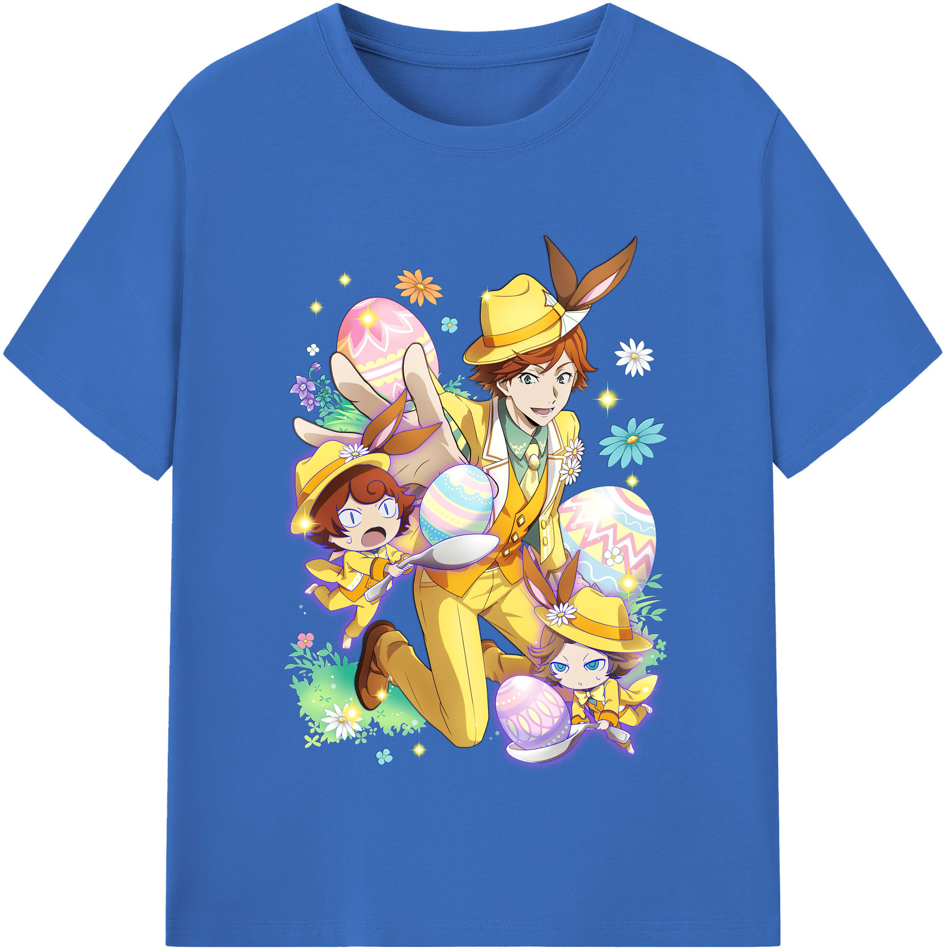 （画像用） 文豪ストレイドッグス Bungo Stray Dogs 綿100％半袖Tシャツ（フロントプリント）