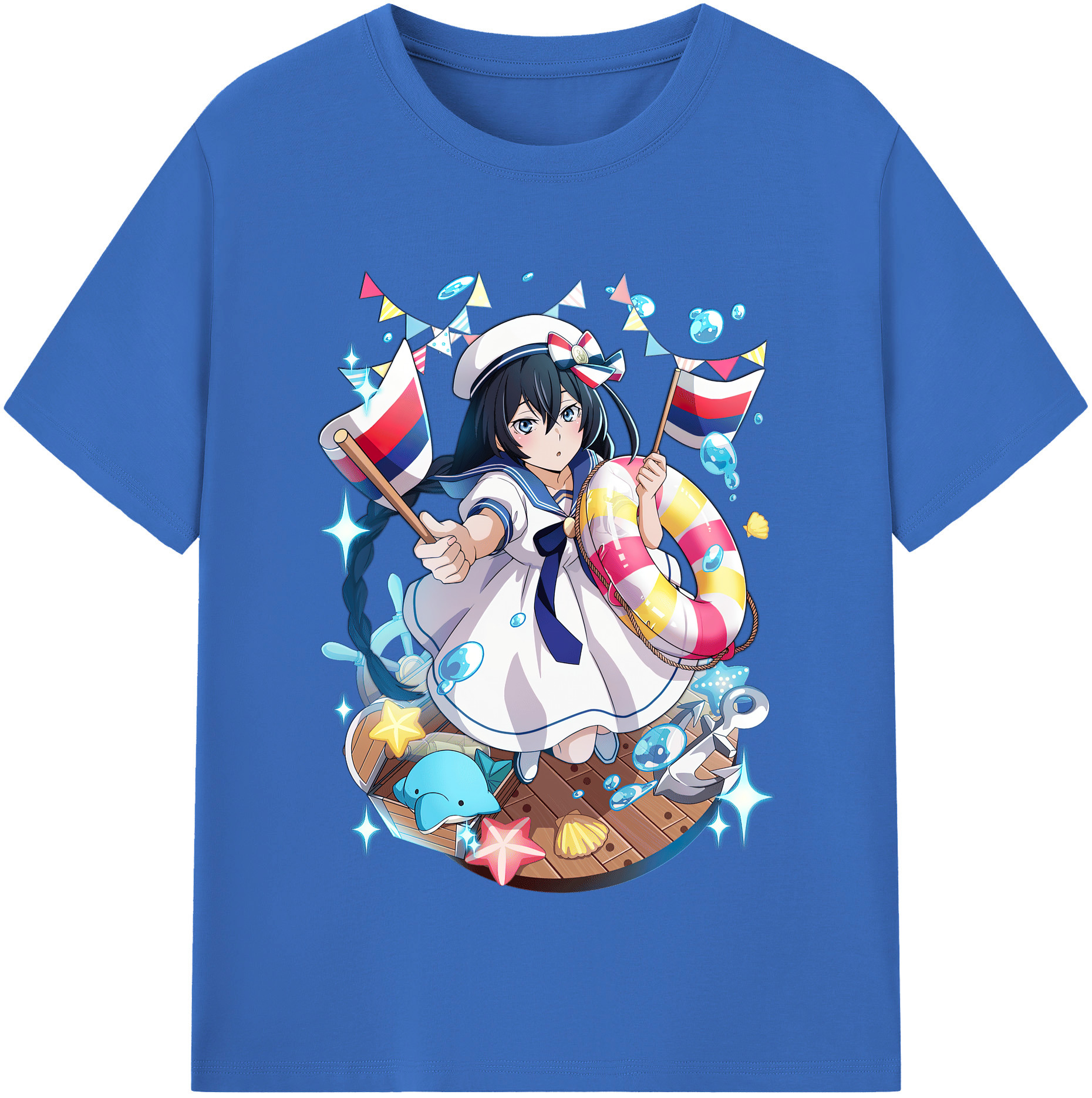 （画像用） 文豪ストレイドッグス Bungo Stray Dogs 綿100％半袖Tシャツ（フロントプリント）