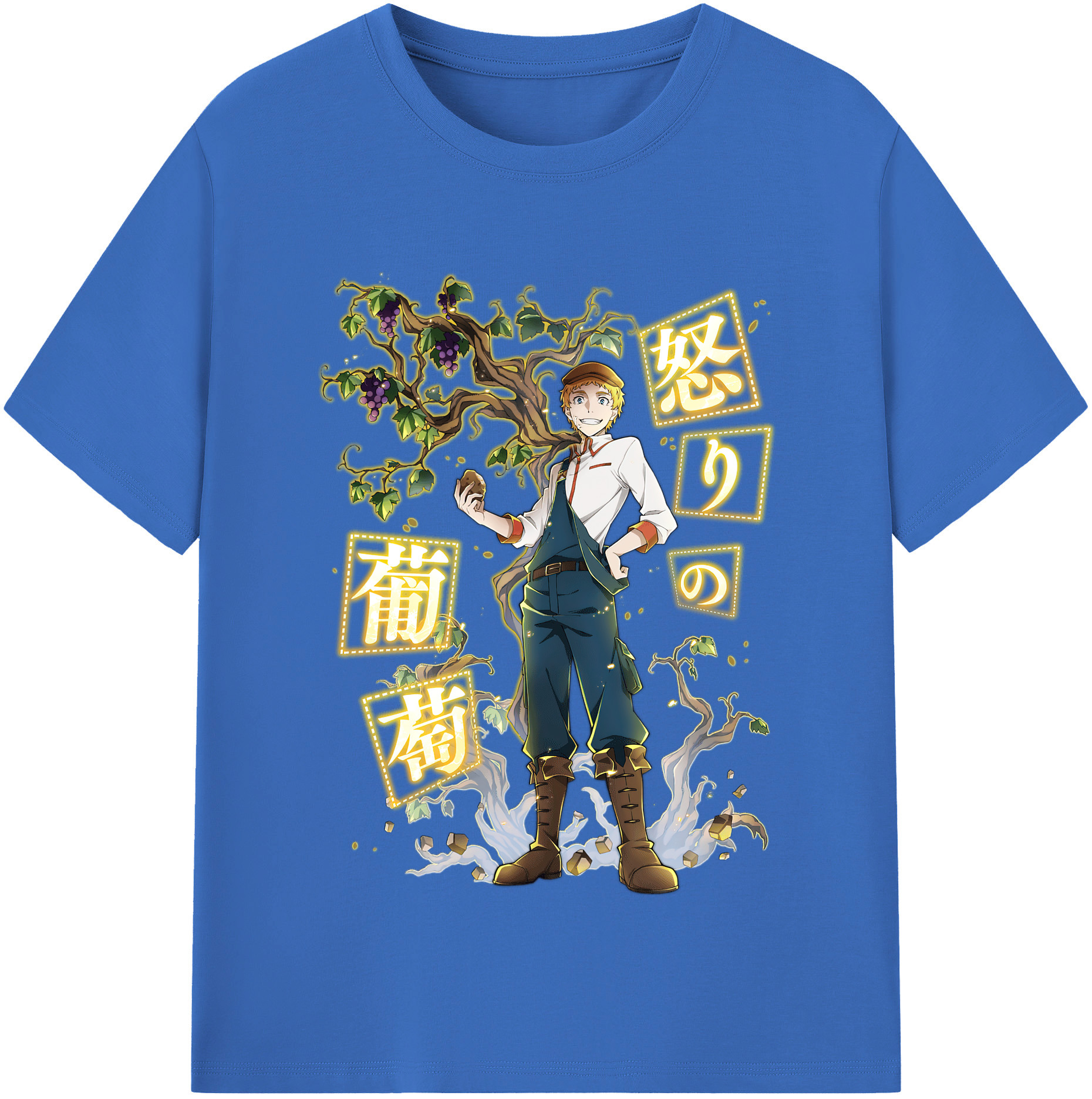 （画像用） 文豪ストレイドッグス Bungo Stray Dogs 綿100％半袖Tシャツ（フロントプリント）