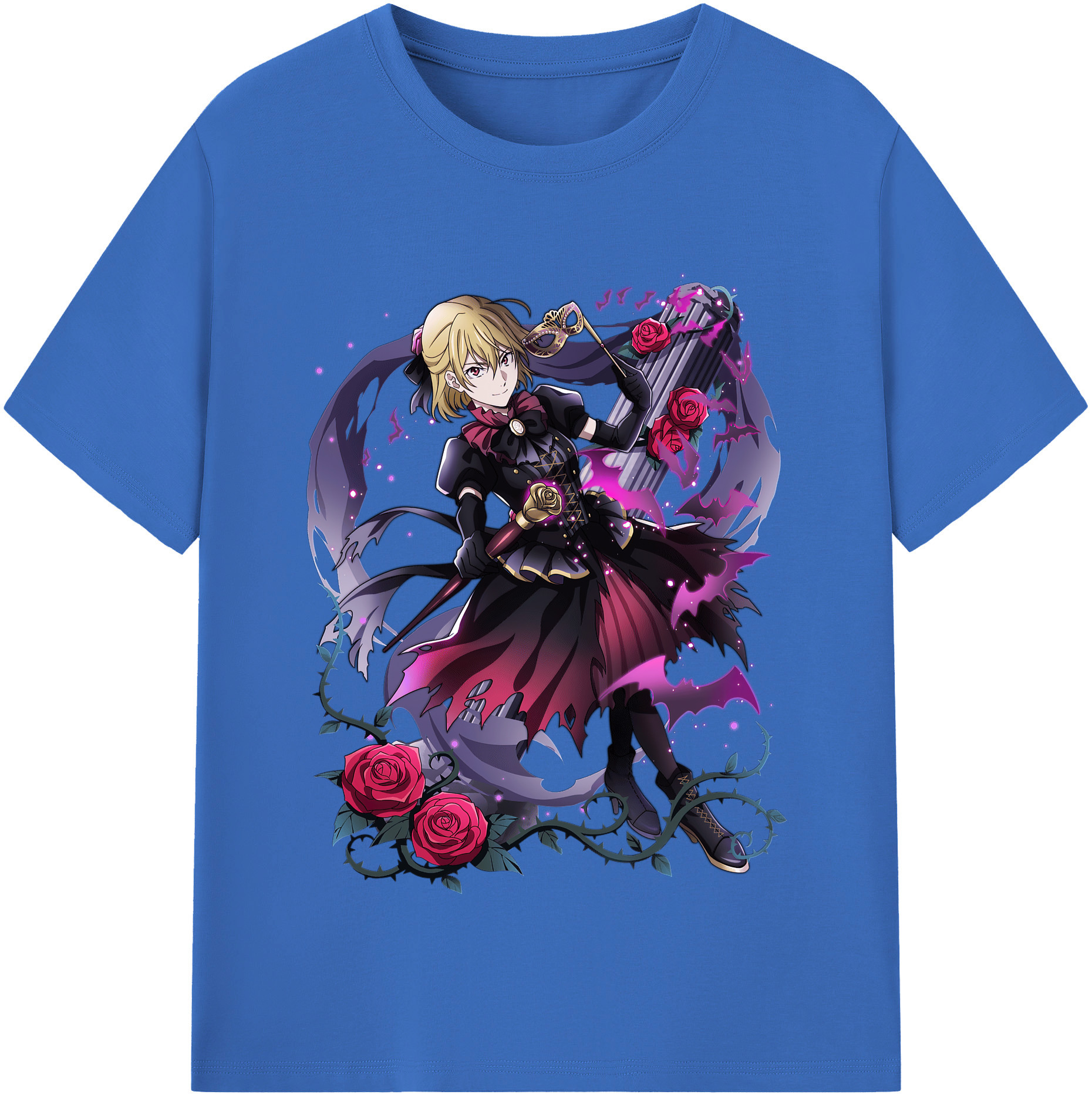 （画像用） 文豪ストレイドッグス Bungo Stray Dogs 綿100％半袖Tシャツ（フロントプリント）