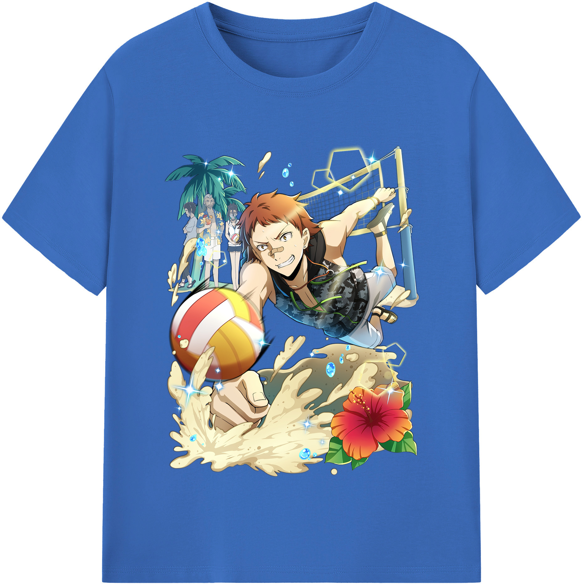 （画像用） 文豪ストレイドッグス Bungo Stray Dogs 綿100％半袖Tシャツ（フロントプリント）
