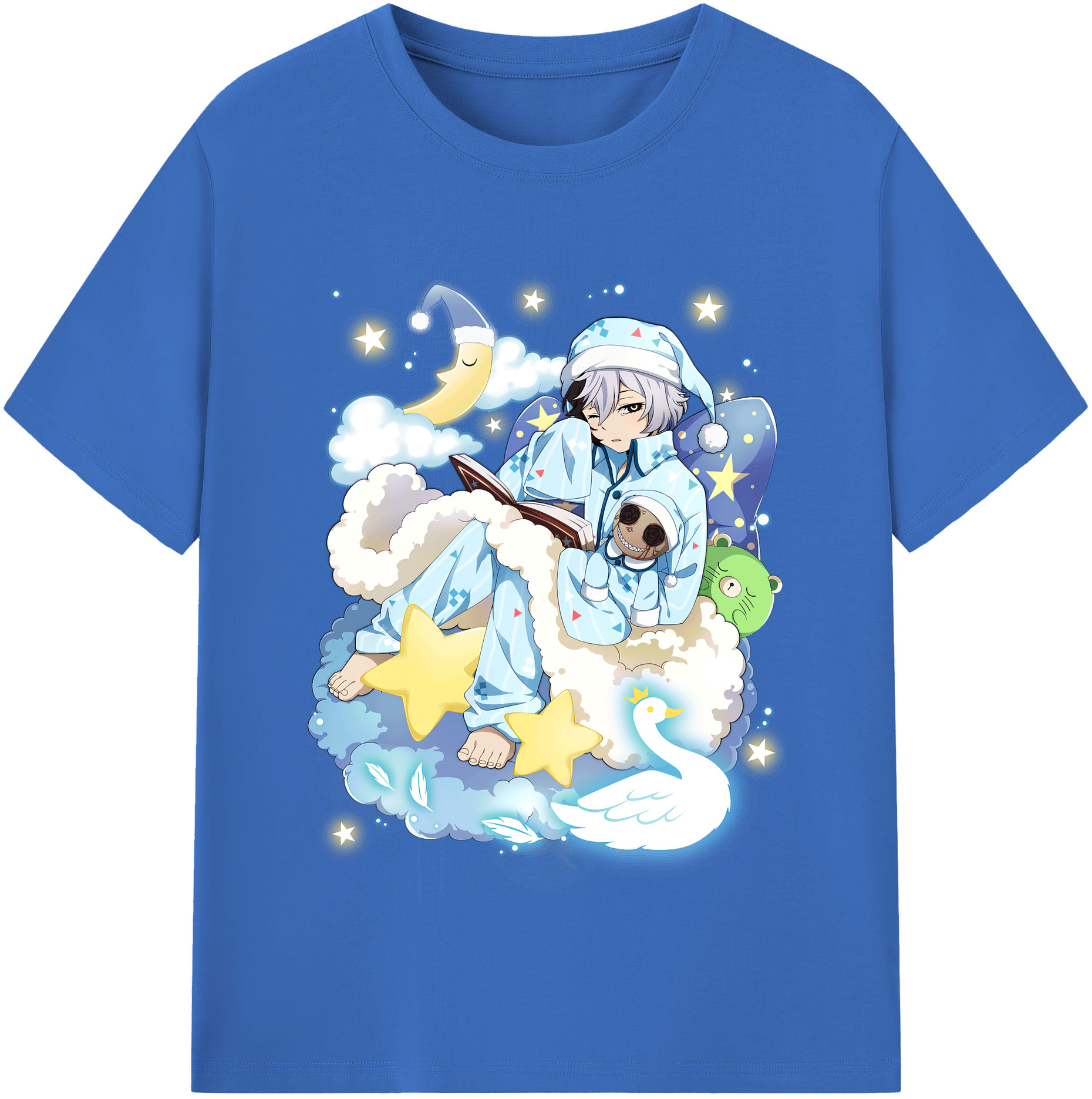 （画像用） 文豪ストレイドッグス Bungo Stray Dogs 綿100％半袖Tシャツ（フロントプリント）