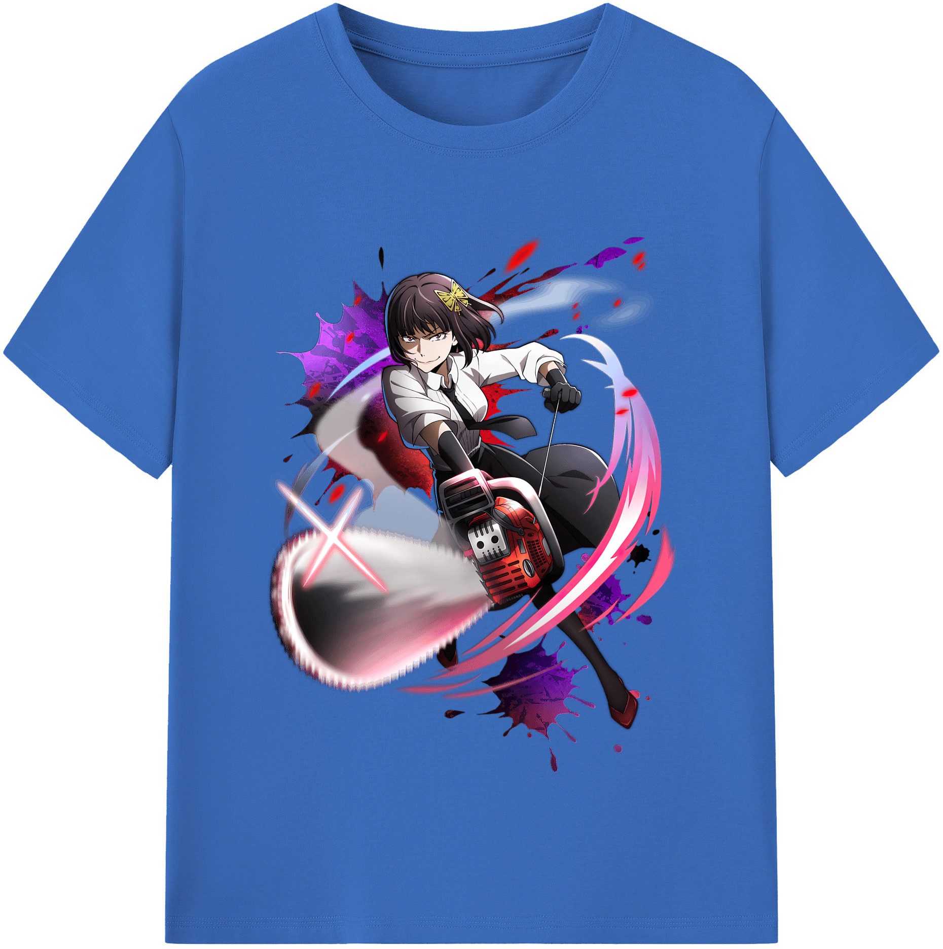 （画像用） 文豪ストレイドッグス Bungo Stray Dogs 綿100％半袖Tシャツ（フロントプリント）