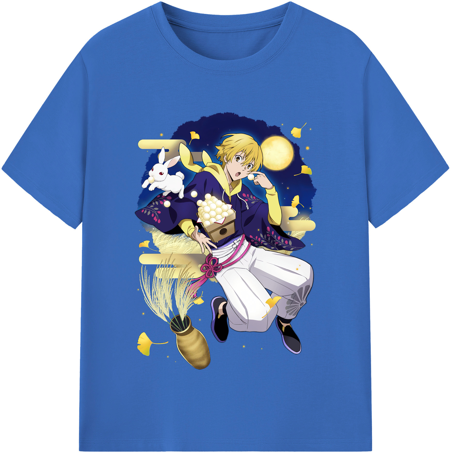 （画像用） 文豪ストレイドッグス Bungo Stray Dogs 綿100％半袖Tシャツ（フロントプリント）