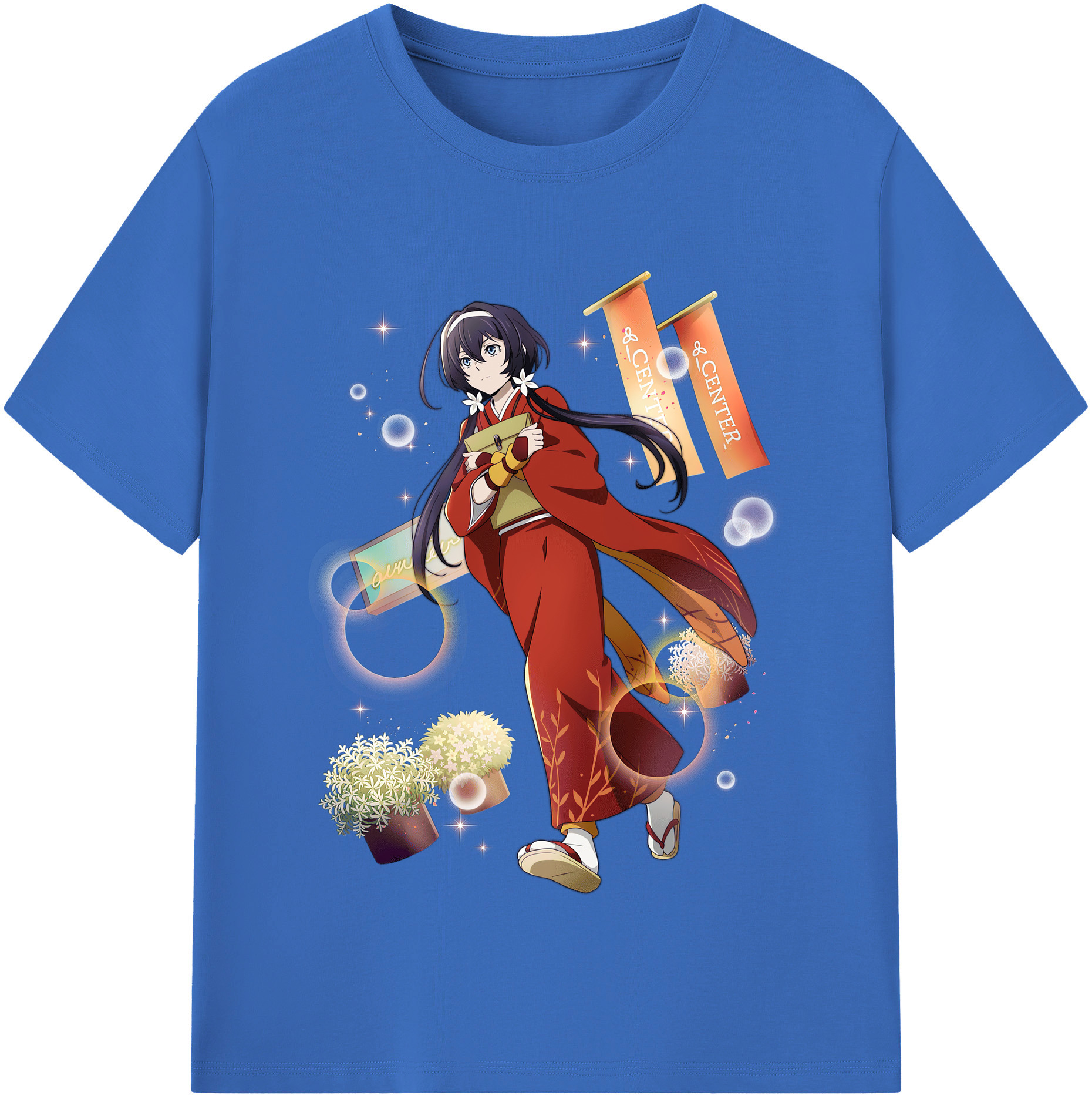 （画像用） 文豪ストレイドッグス Bungo Stray Dogs 綿100％半袖Tシャツ（フロントプリント）