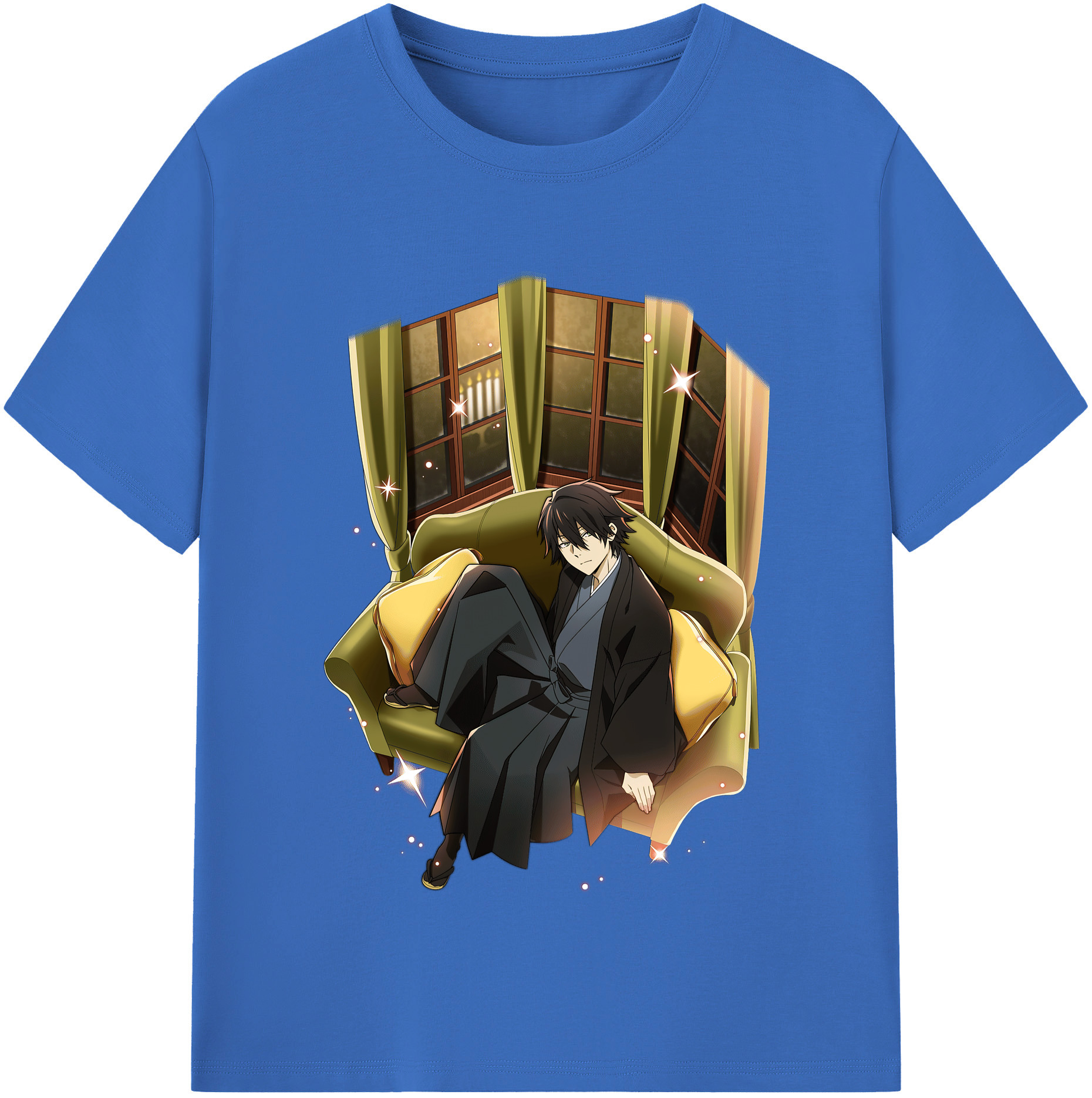 （画像用） 文豪ストレイドッグス Bungo Stray Dogs 綿100％半袖Tシャツ（フロントプリント）