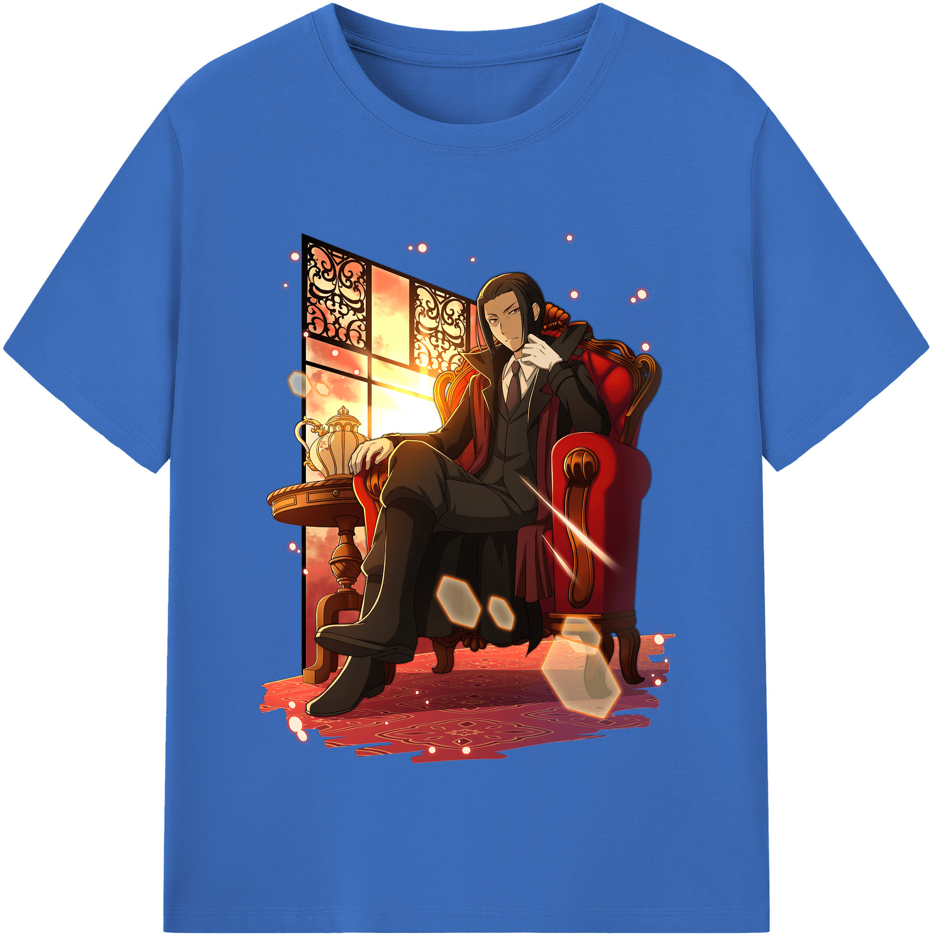 （画像用） 文豪ストレイドッグス Bungo Stray Dogs 綿100％半袖Tシャツ（フロントプリント）