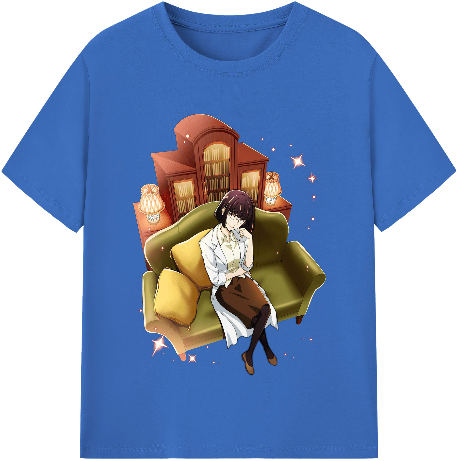 （画像用） 文豪ストレイドッグス Bungo Stray Dogs 綿100％半袖Tシャツ（フロントプリント）