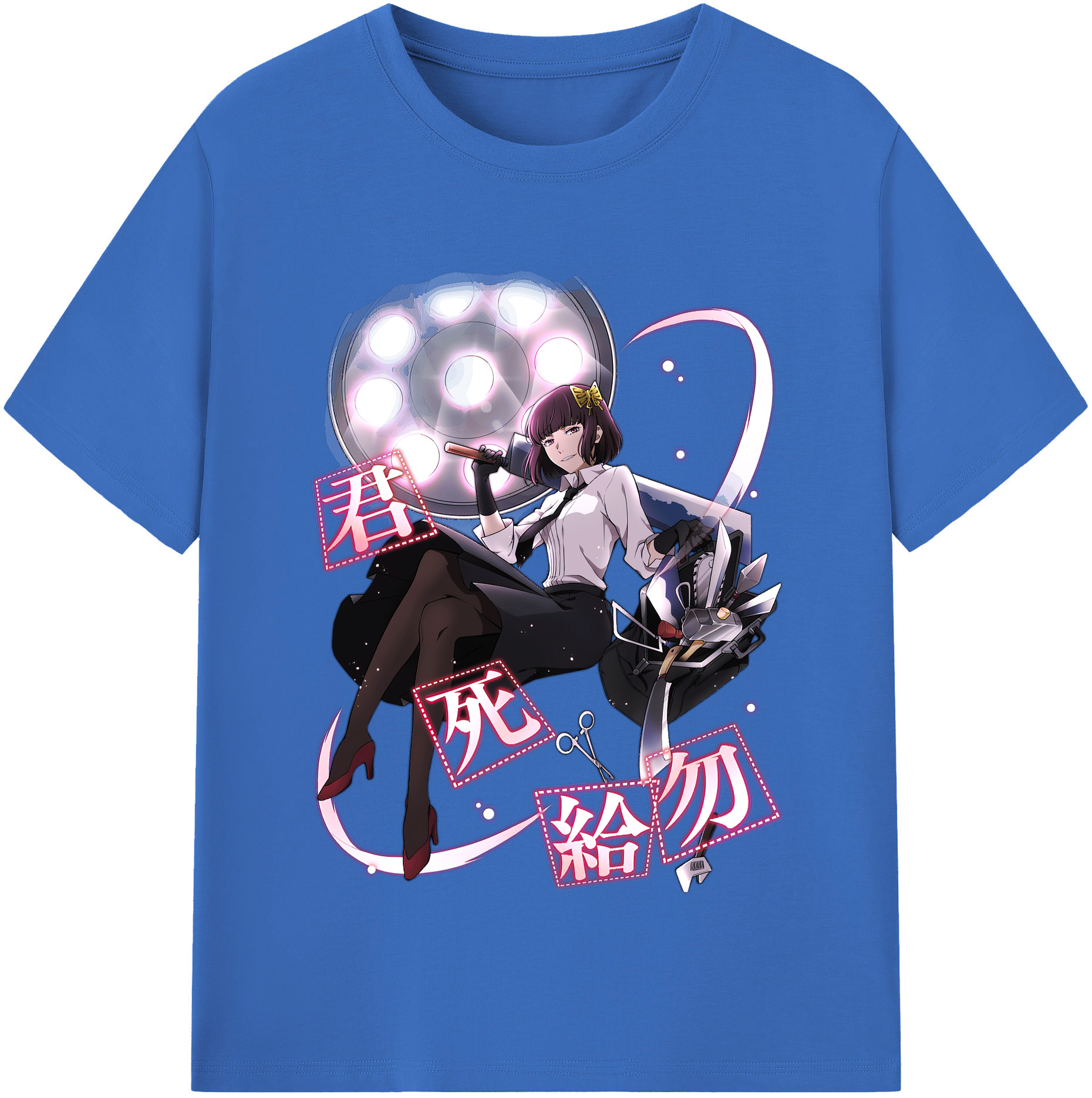 （画像用） 文豪ストレイドッグス Bungo Stray Dogs 綿100％半袖Tシャツ（フロントプリント）