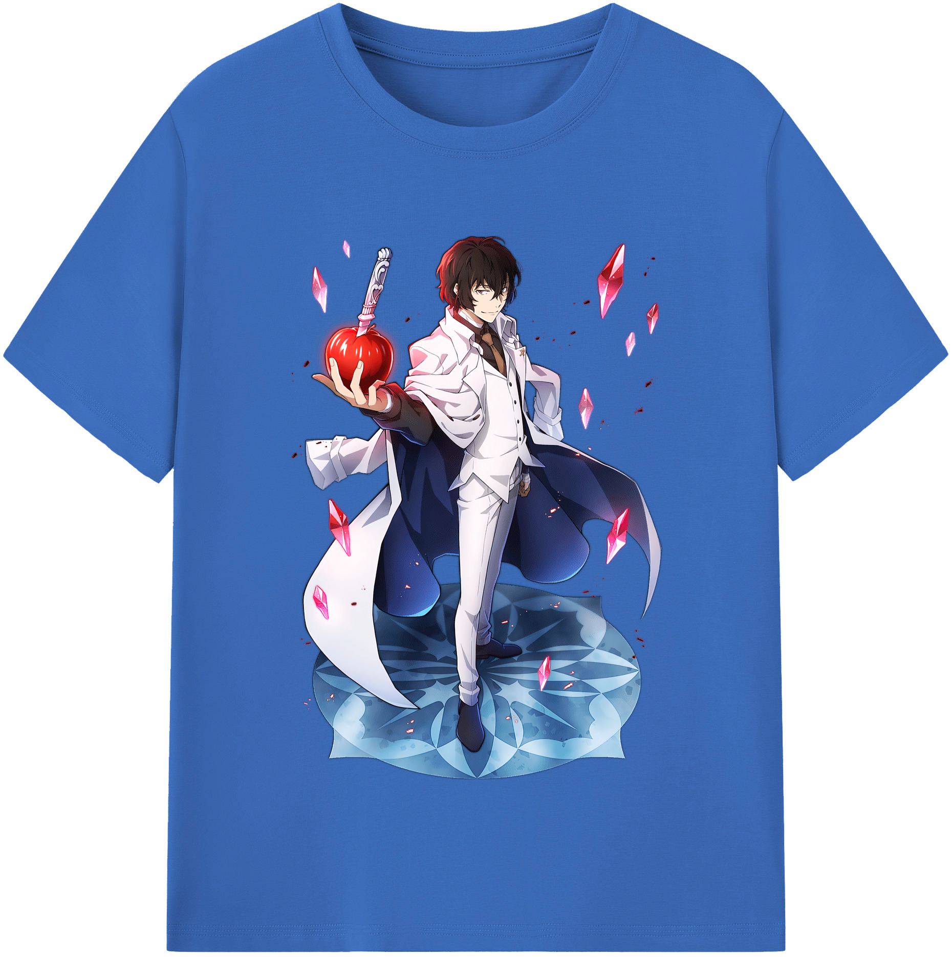 （画像用） 文豪ストレイドッグス Bungo Stray Dogs 綿100％半袖Tシャツ（フロントプリント）