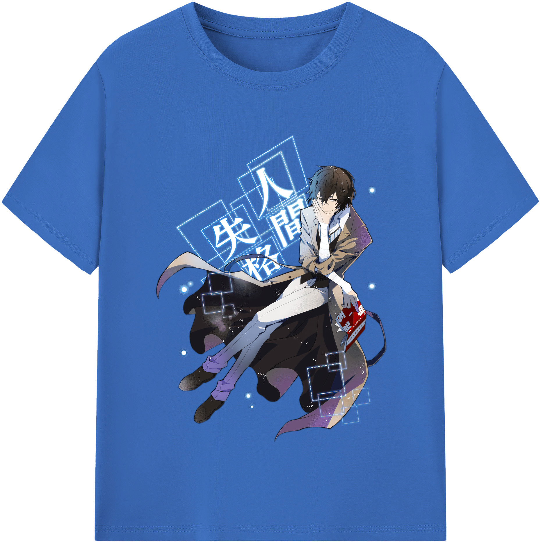 （画像用） 文豪ストレイドッグス Bungo Stray Dogs 綿100％半袖Tシャツ（フロントプリント）