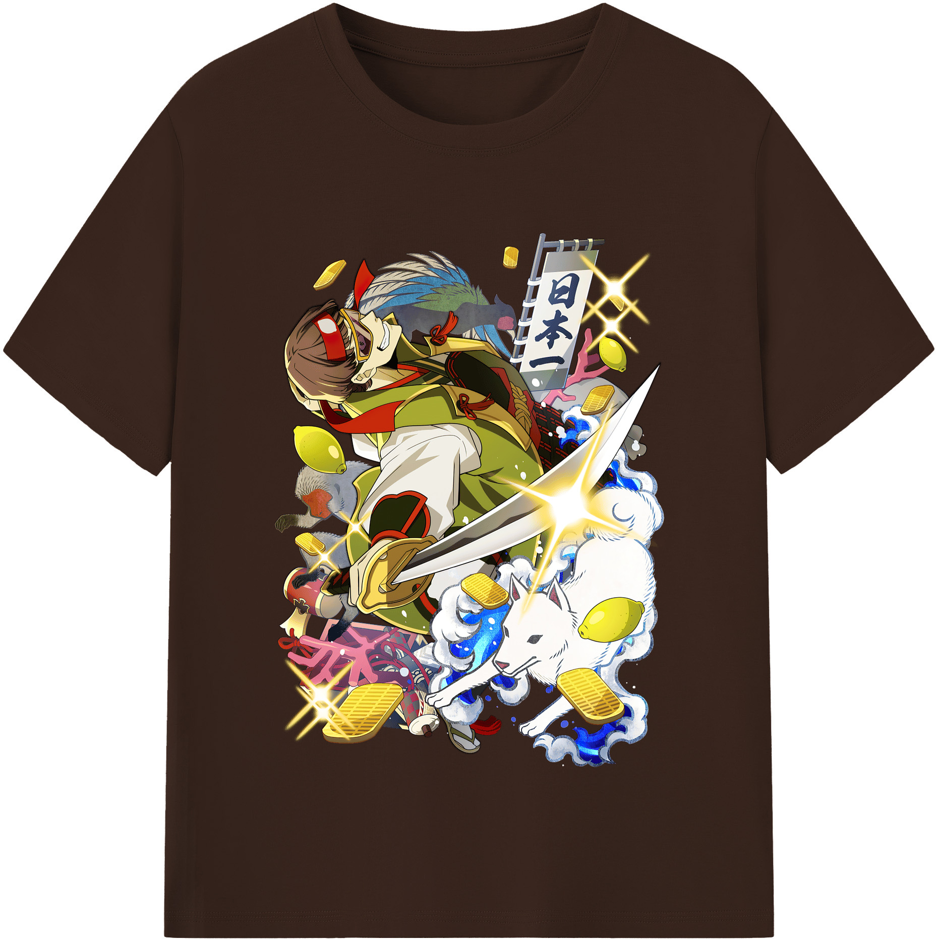 （画像用） 文豪ストレイドッグス Bungo Stray Dogs 綿100％半袖Tシャツ（フロントプリント）