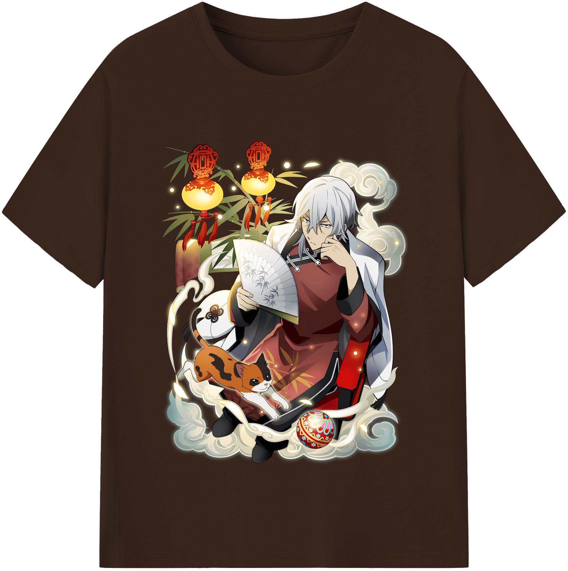 （画像用） 文豪ストレイドッグス Bungo Stray Dogs 綿100％半袖Tシャツ（フロントプリント）