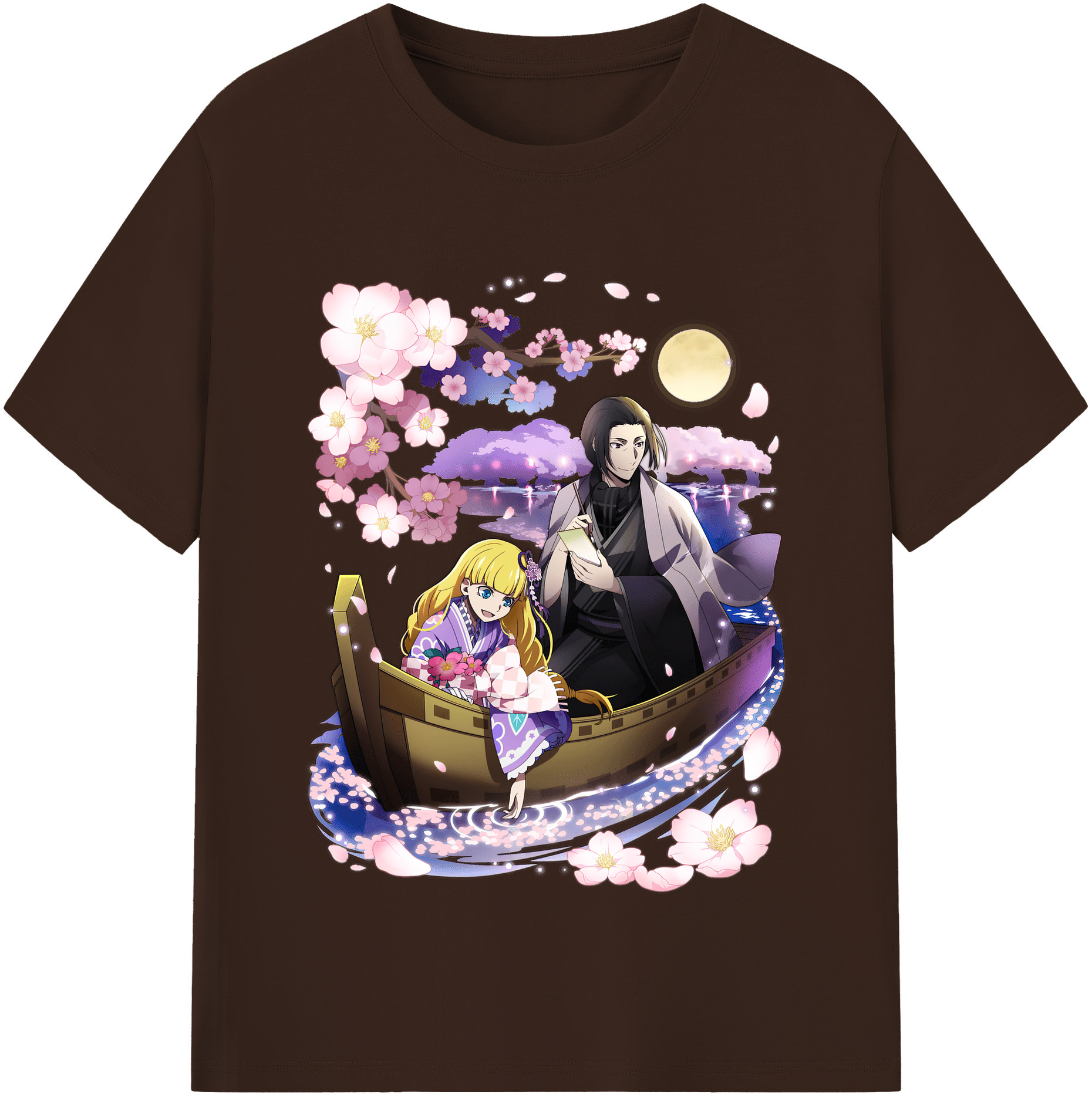 （画像用） 文豪ストレイドッグス Bungo Stray Dogs 綿100％半袖Tシャツ（フロントプリント）