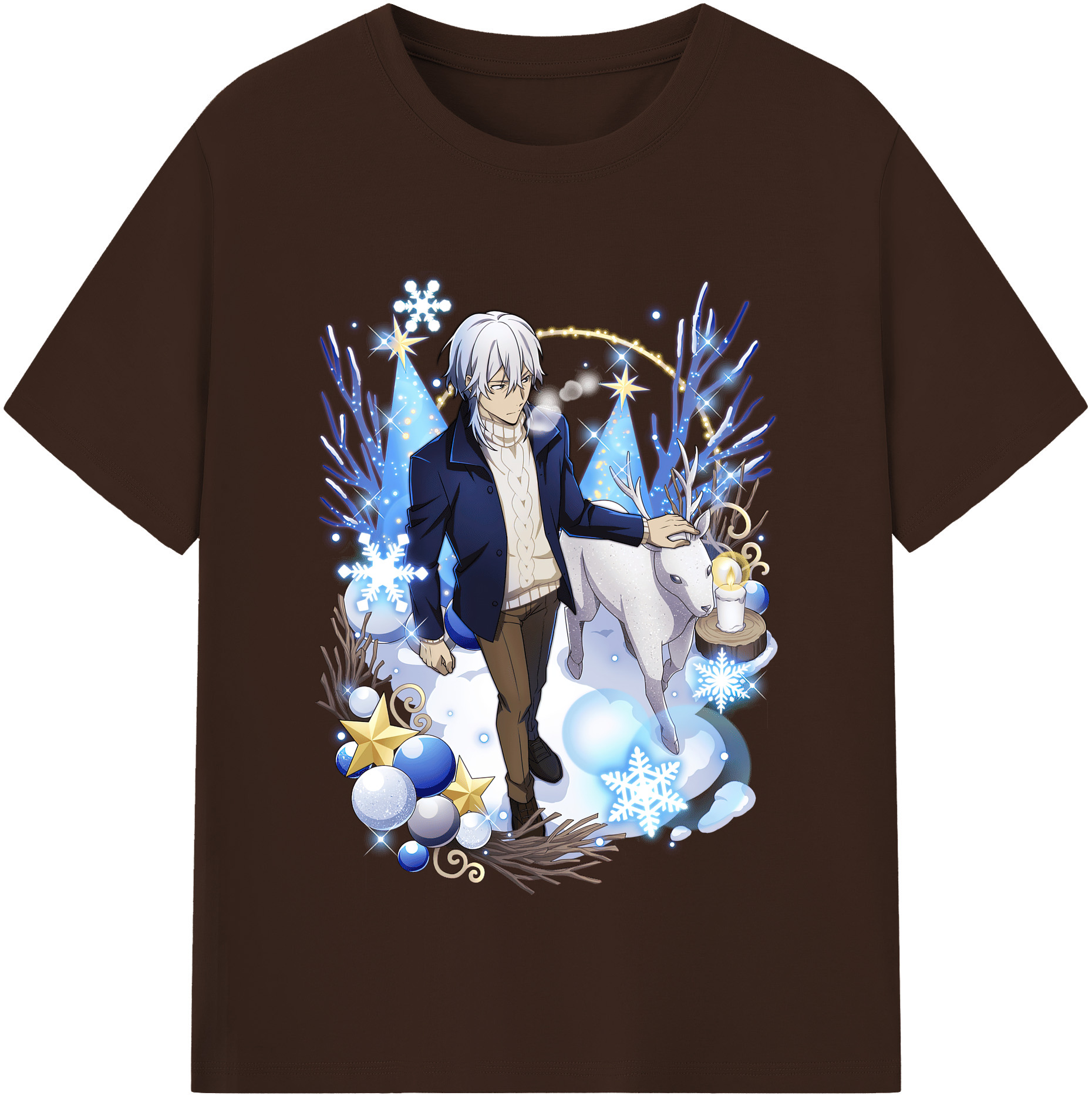 （画像用） 文豪ストレイドッグス Bungo Stray Dogs 綿100％半袖Tシャツ（フロントプリント）