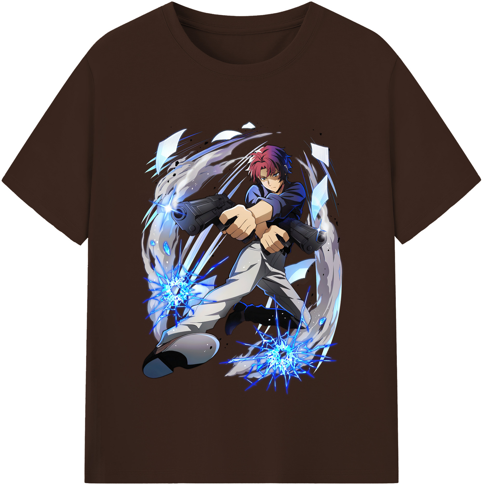 （画像用） 文豪ストレイドッグス Bungo Stray Dogs 綿100％半袖Tシャツ（フロントプリント）