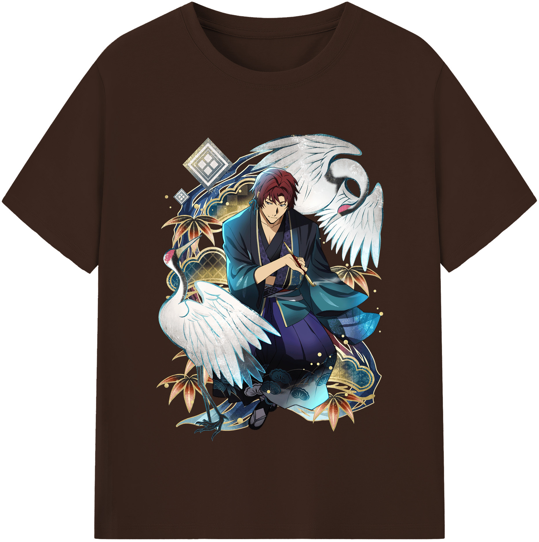 （画像用） 文豪ストレイドッグス Bungo Stray Dogs 綿100％半袖Tシャツ（フロントプリント）