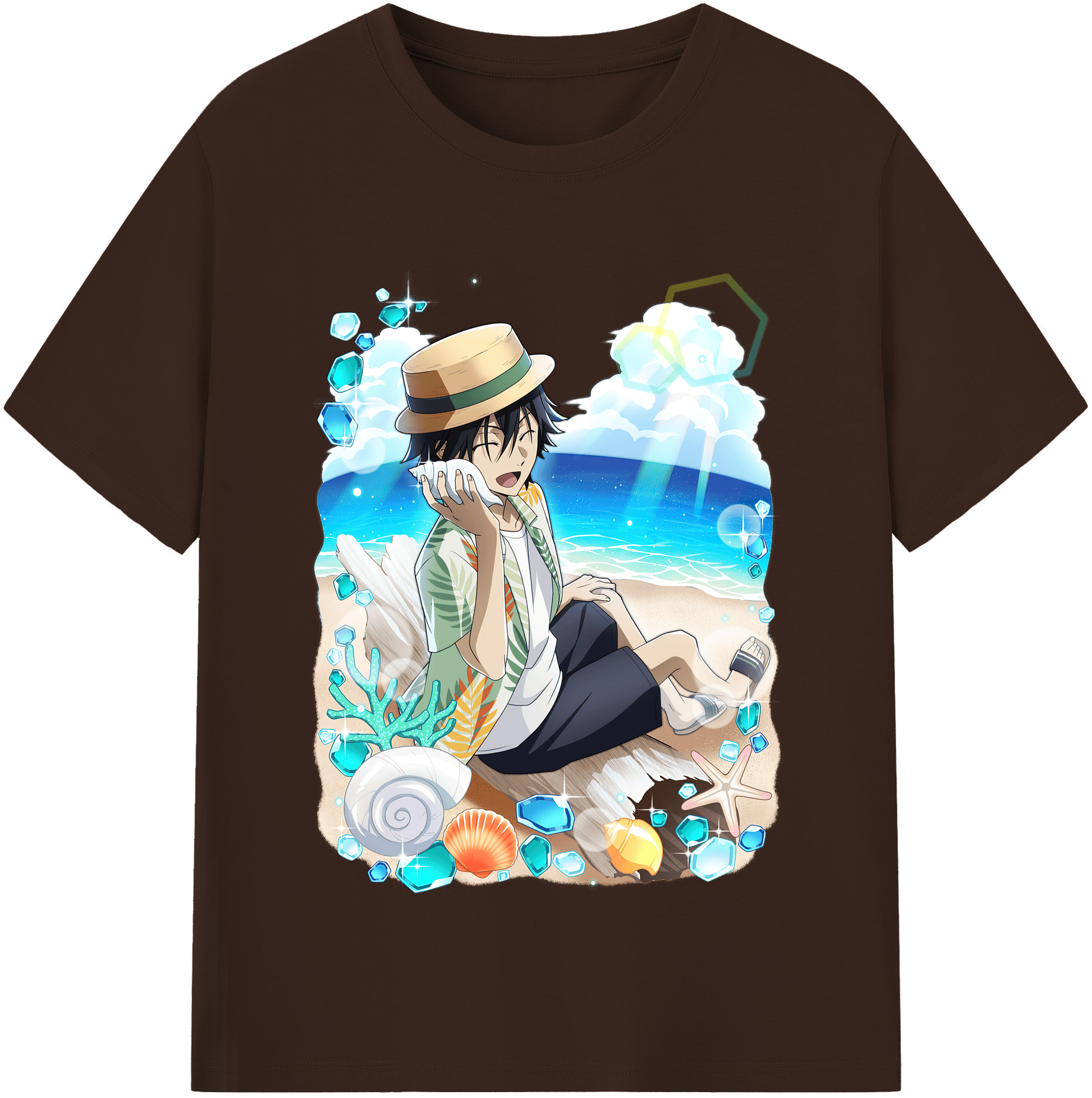 （画像用） 文豪ストレイドッグス Bungo Stray Dogs 綿100％半袖Tシャツ（フロントプリント）