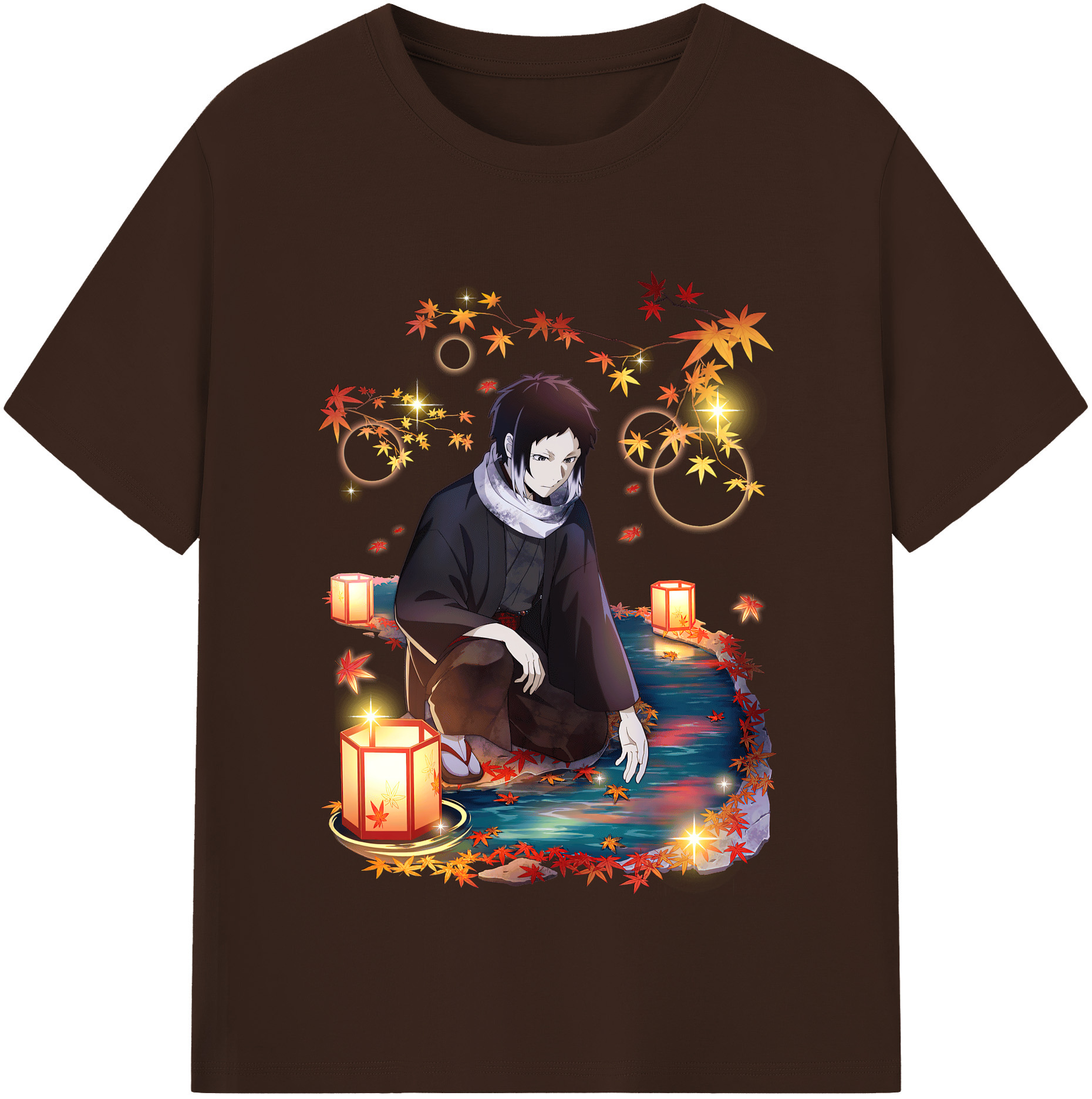 （画像用） 文豪ストレイドッグス Bungo Stray Dogs 綿100％半袖Tシャツ（フロントプリント）