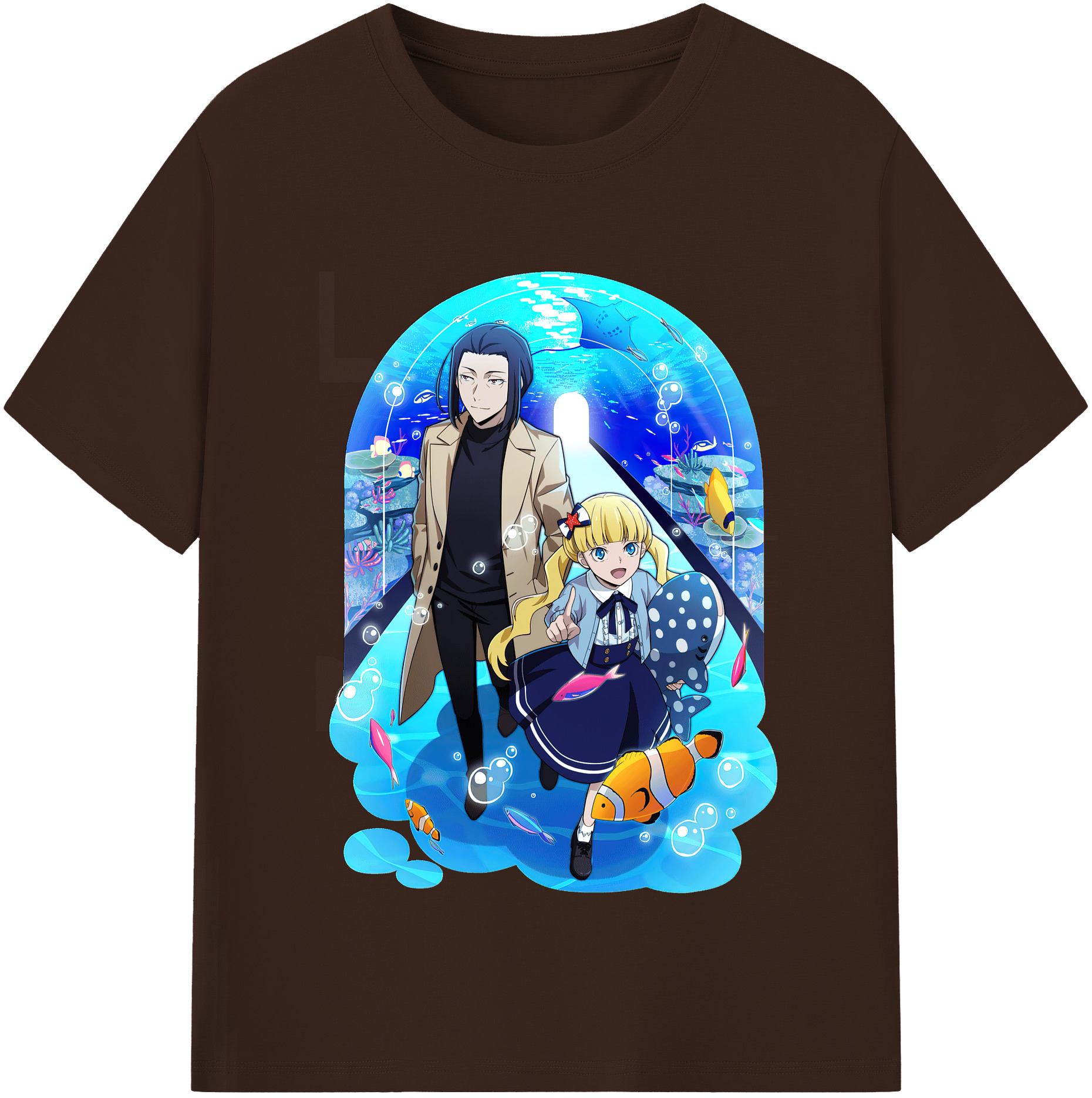 （画像用） 文豪ストレイドッグス Bungo Stray Dogs 綿100％半袖Tシャツ（フロントプリント）