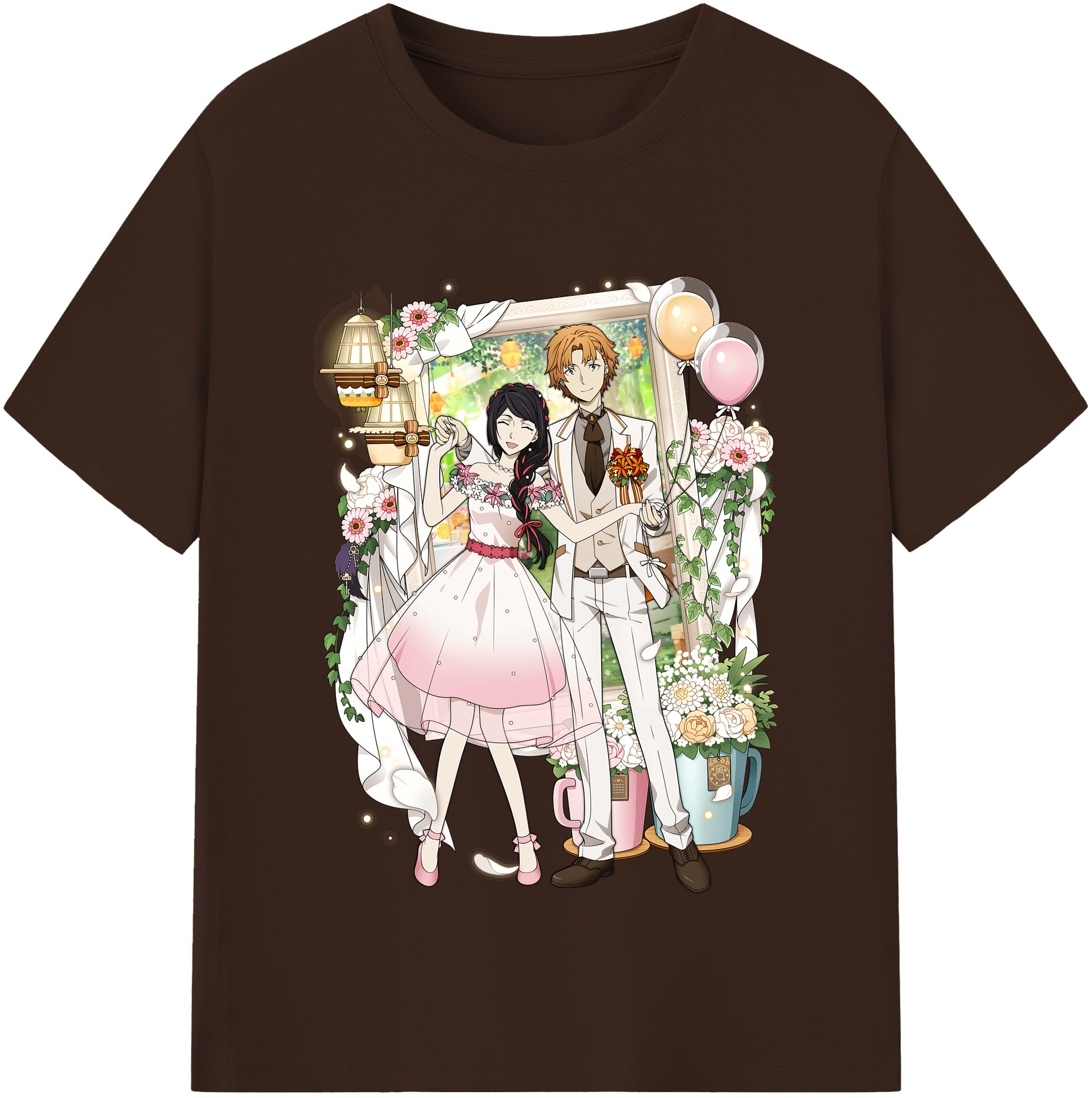 （画像用） 文豪ストレイドッグス Bungo Stray Dogs 綿100％半袖Tシャツ（フロントプリント）
