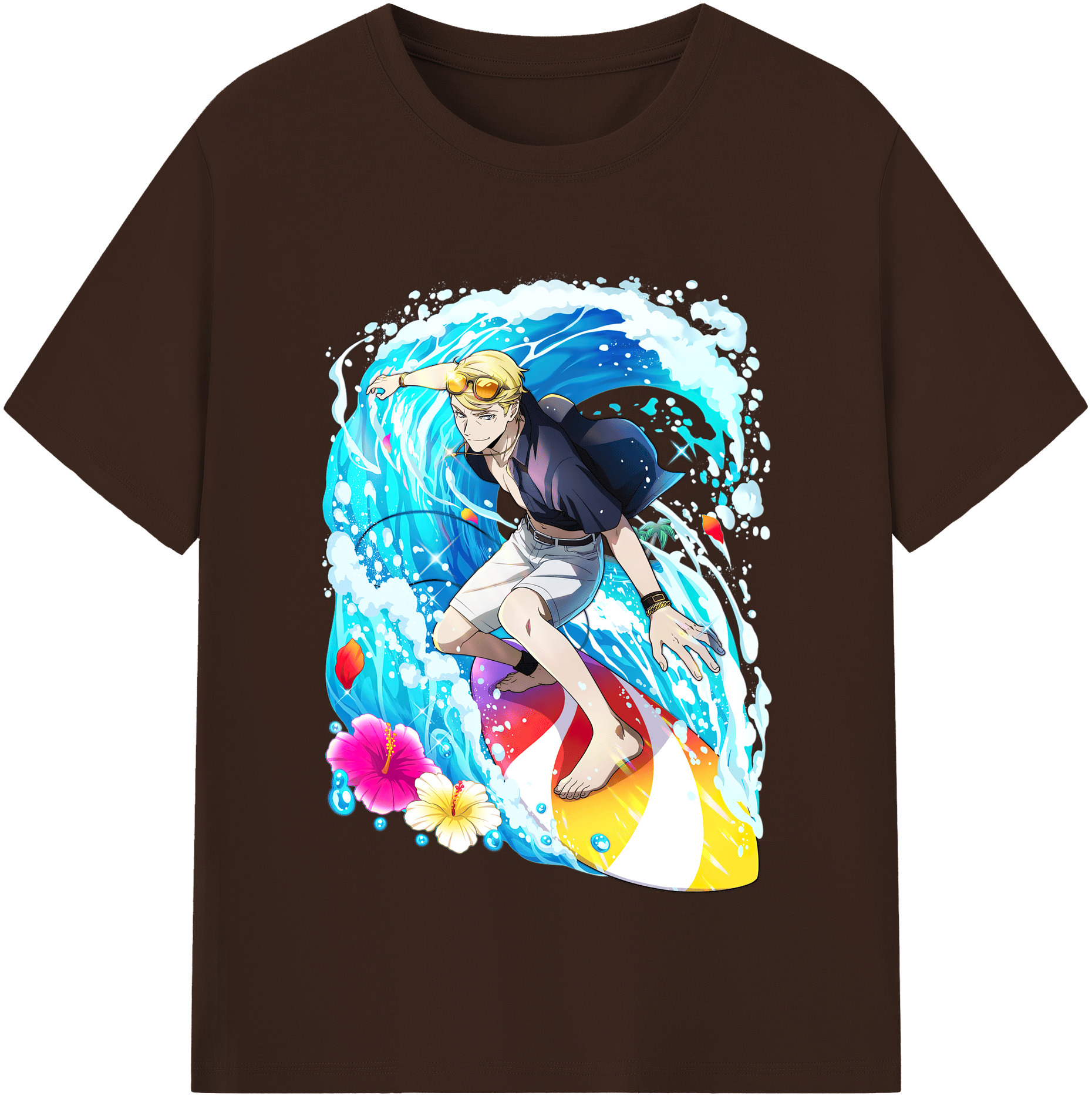 （画像用） 文豪ストレイドッグス Bungo Stray Dogs 綿100％半袖Tシャツ（フロントプリント）