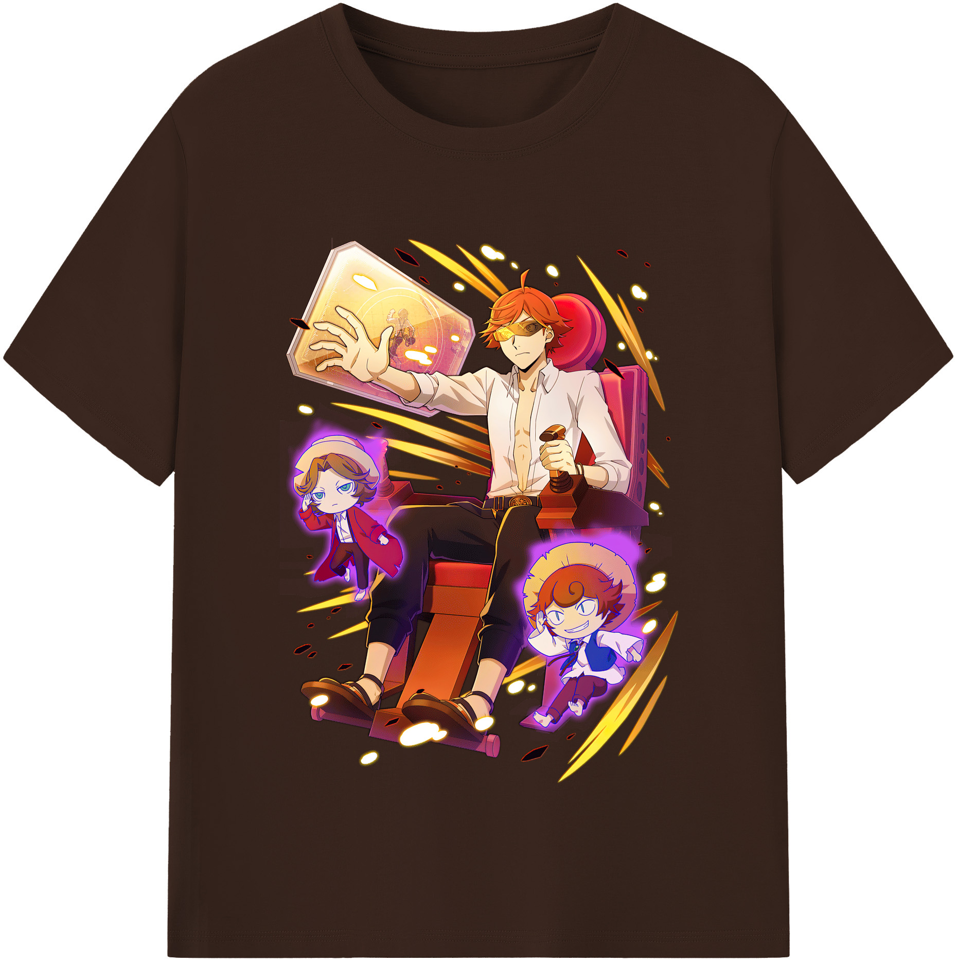 （画像用） 文豪ストレイドッグス Bungo Stray Dogs 綿100％半袖Tシャツ（フロントプリント）
