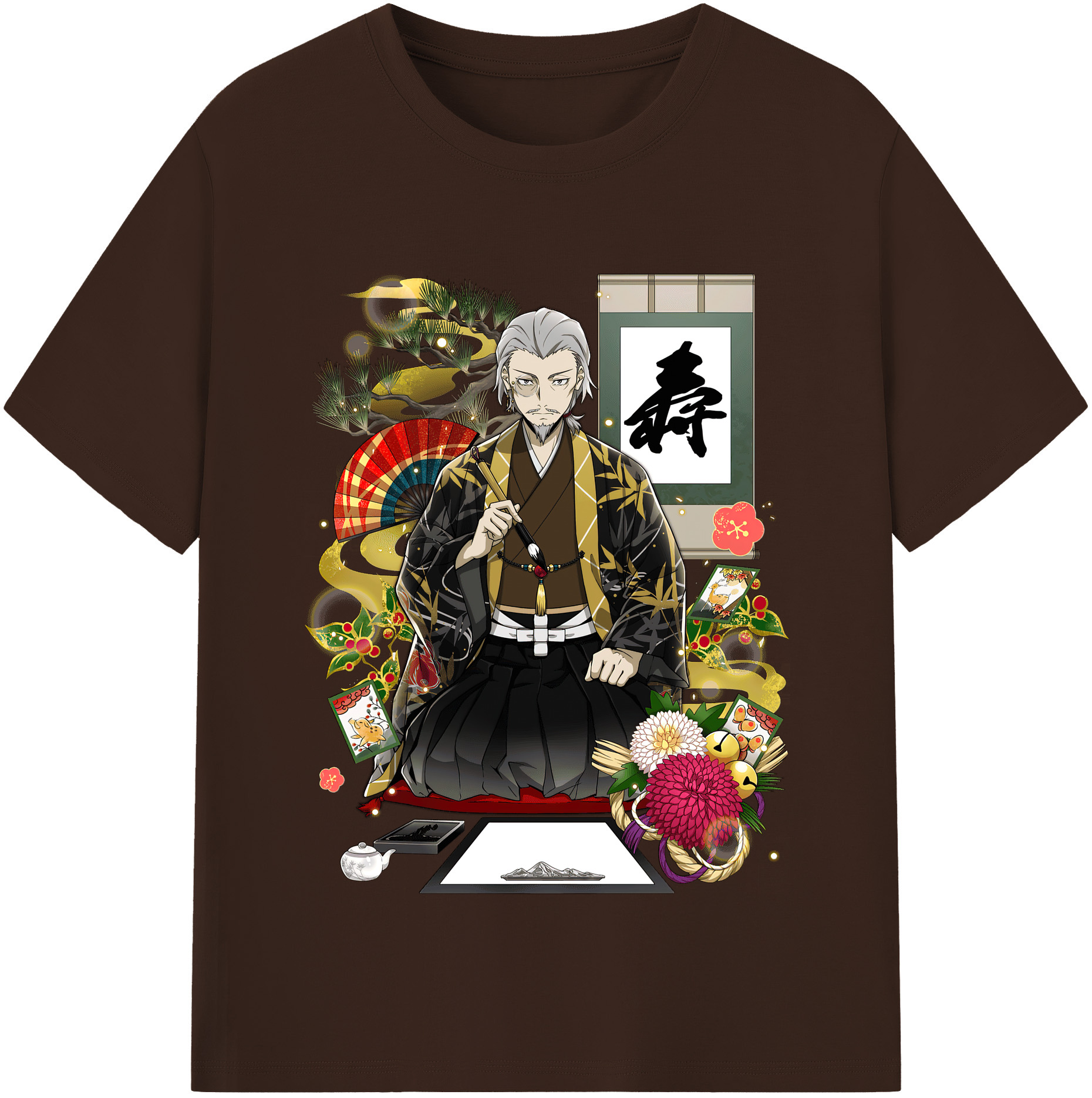 （画像用） 文豪ストレイドッグス Bungo Stray Dogs 綿100％半袖Tシャツ（フロントプリント）