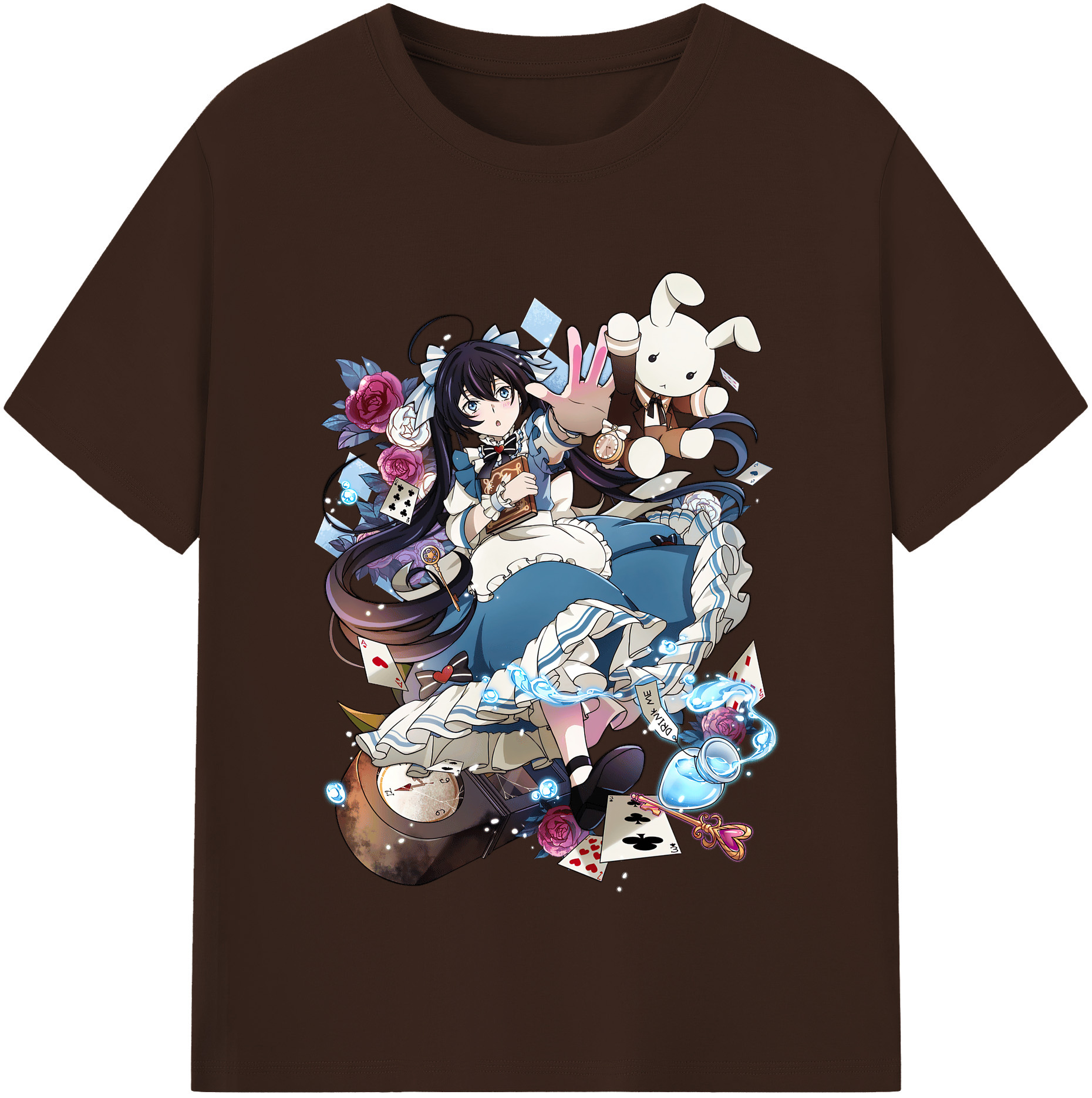 （画像用） 文豪ストレイドッグス Bungo Stray Dogs 綿100％半袖Tシャツ（フロントプリント）