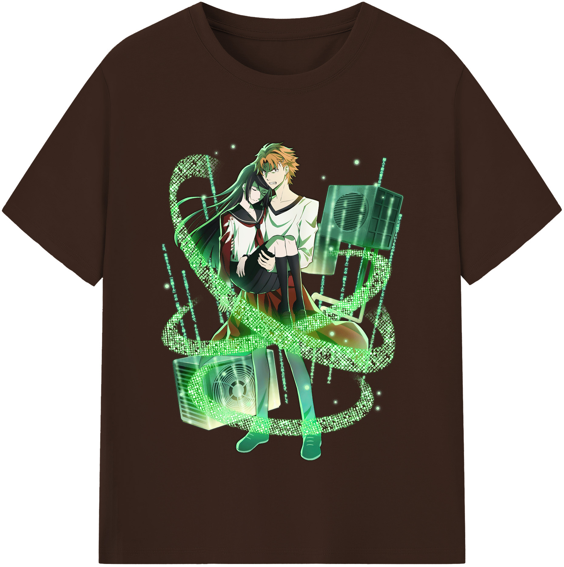 （画像用） 文豪ストレイドッグス Bungo Stray Dogs 綿100％半袖Tシャツ（フロントプリント）
