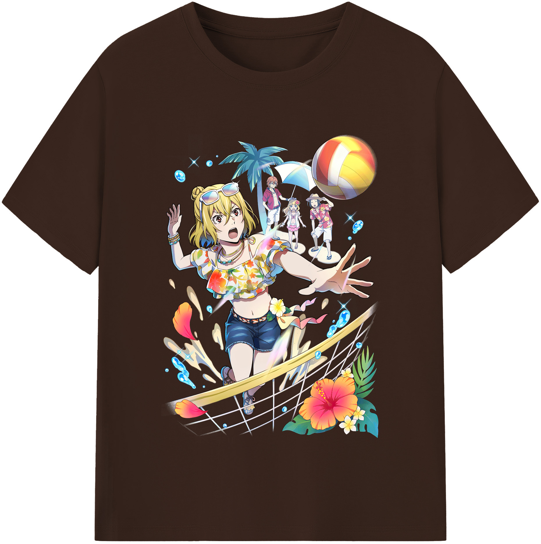 （画像用） 文豪ストレイドッグス Bungo Stray Dogs 綿100％半袖Tシャツ（フロントプリント）