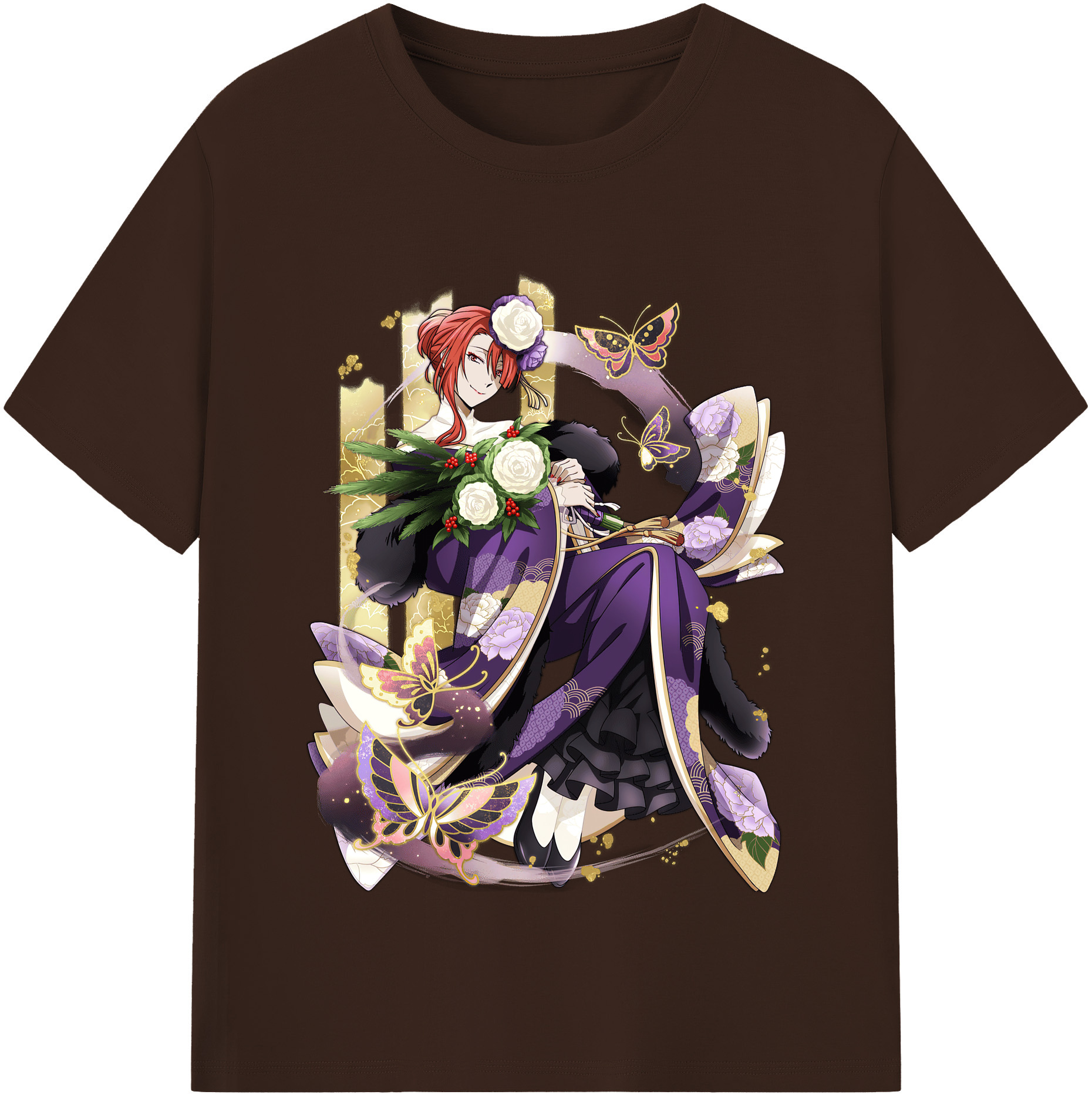 （画像用） 文豪ストレイドッグス Bungo Stray Dogs 綿100％半袖Tシャツ（フロントプリント）