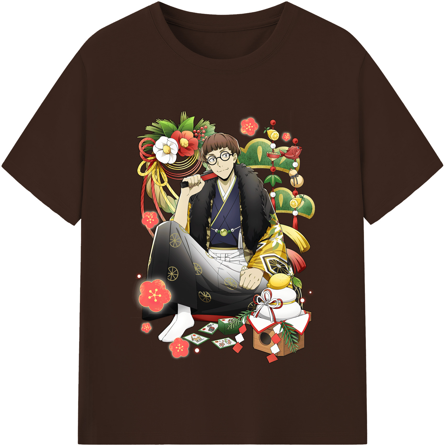 （画像用） 文豪ストレイドッグス Bungo Stray Dogs 綿100％半袖Tシャツ（フロントプリント）