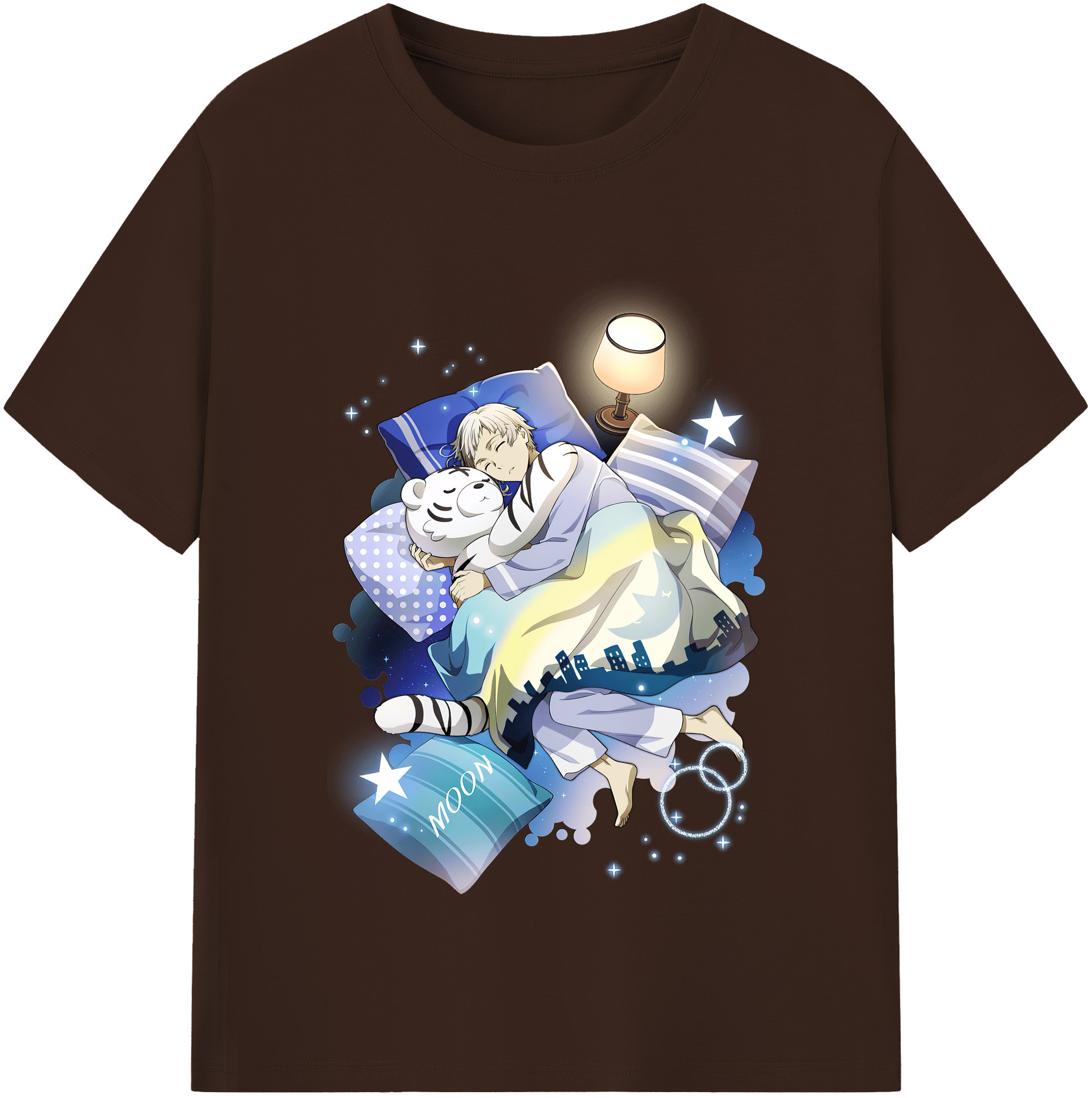 （画像用） 文豪ストレイドッグス Bungo Stray Dogs 綿100％半袖Tシャツ（フロントプリント）