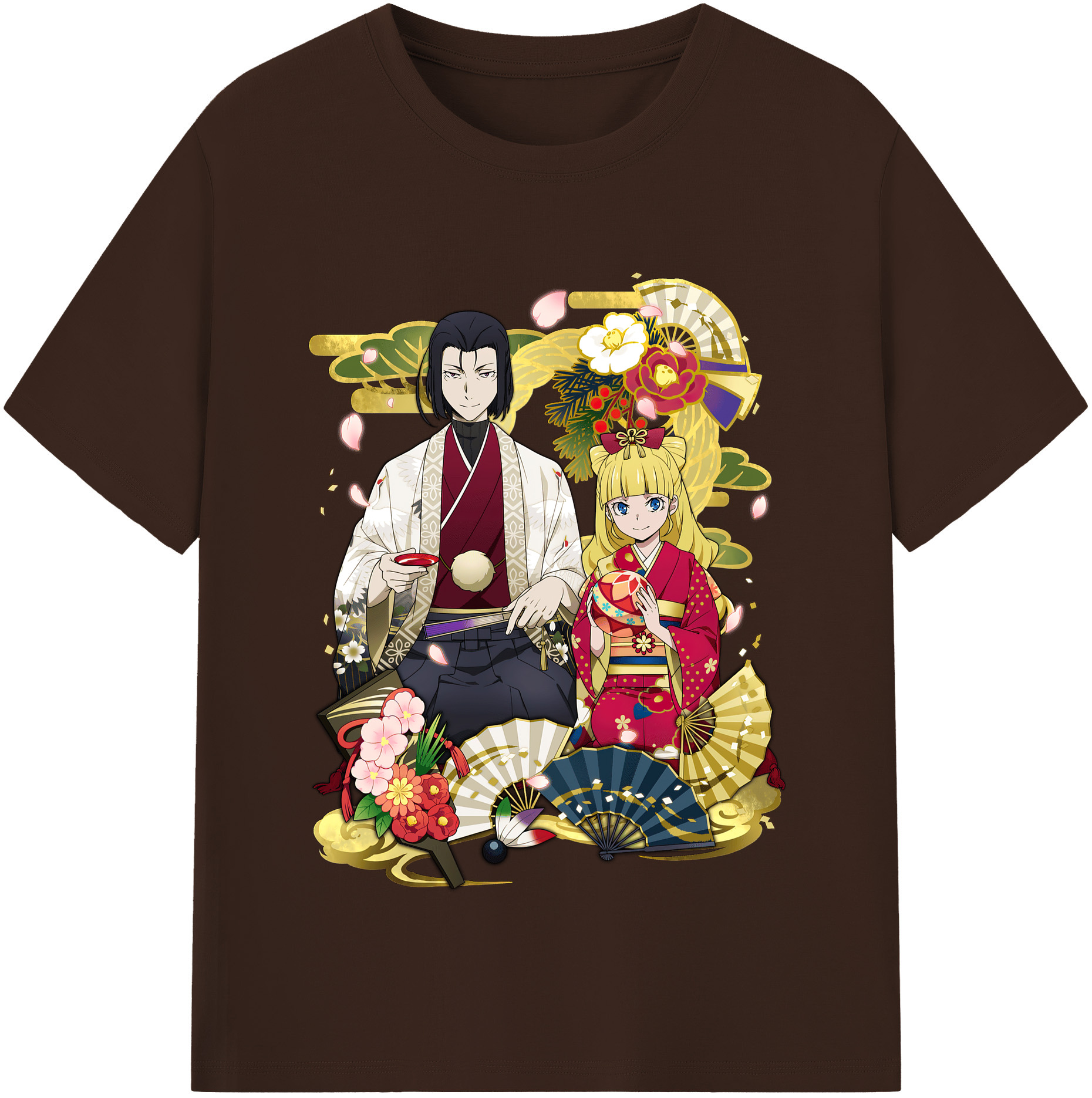 （画像用） 文豪ストレイドッグス Bungo Stray Dogs 綿100％半袖Tシャツ（フロントプリント）