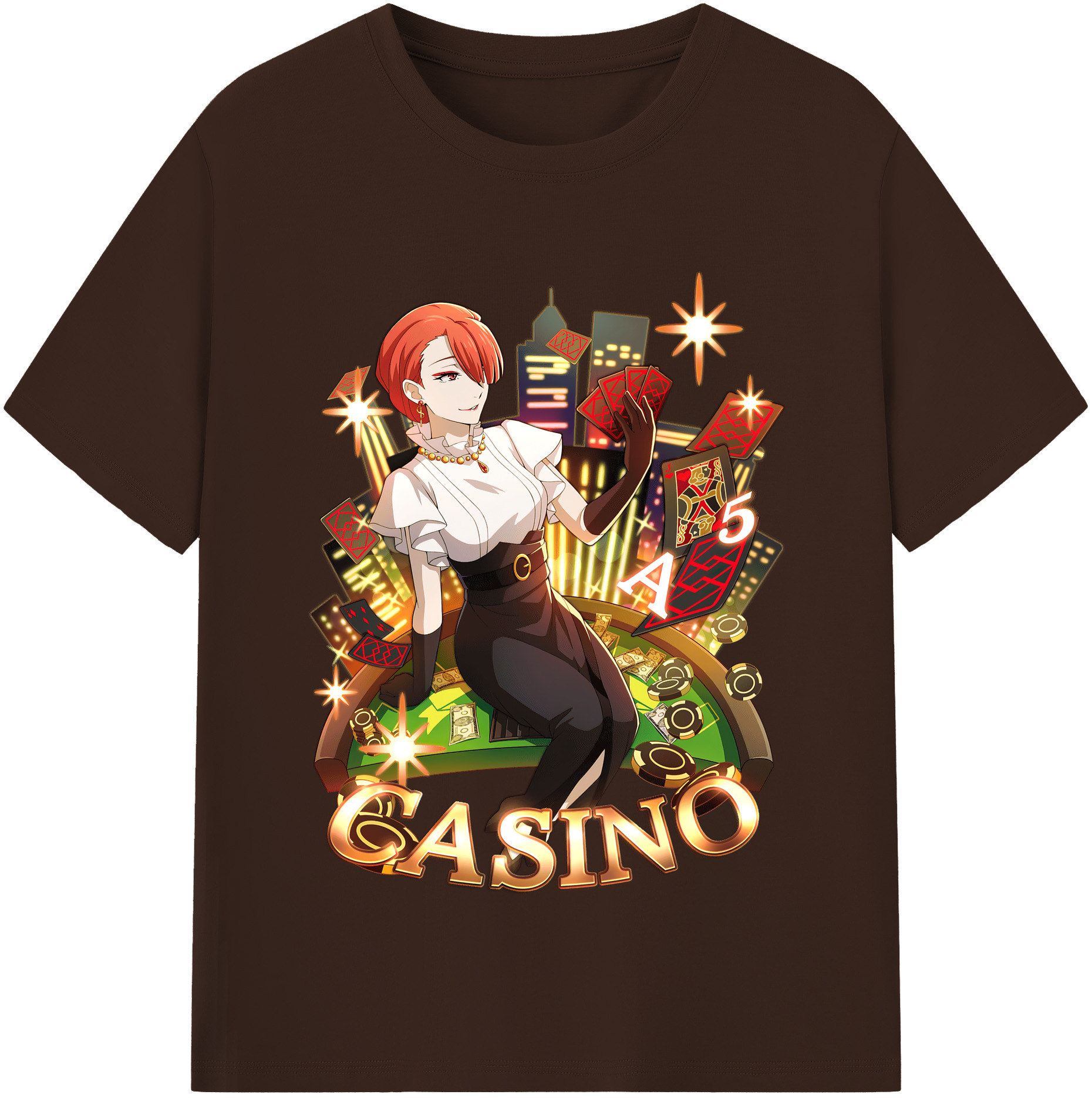 （画像用） 文豪ストレイドッグス Bungo Stray Dogs 綿100％半袖Tシャツ（フロントプリント）
